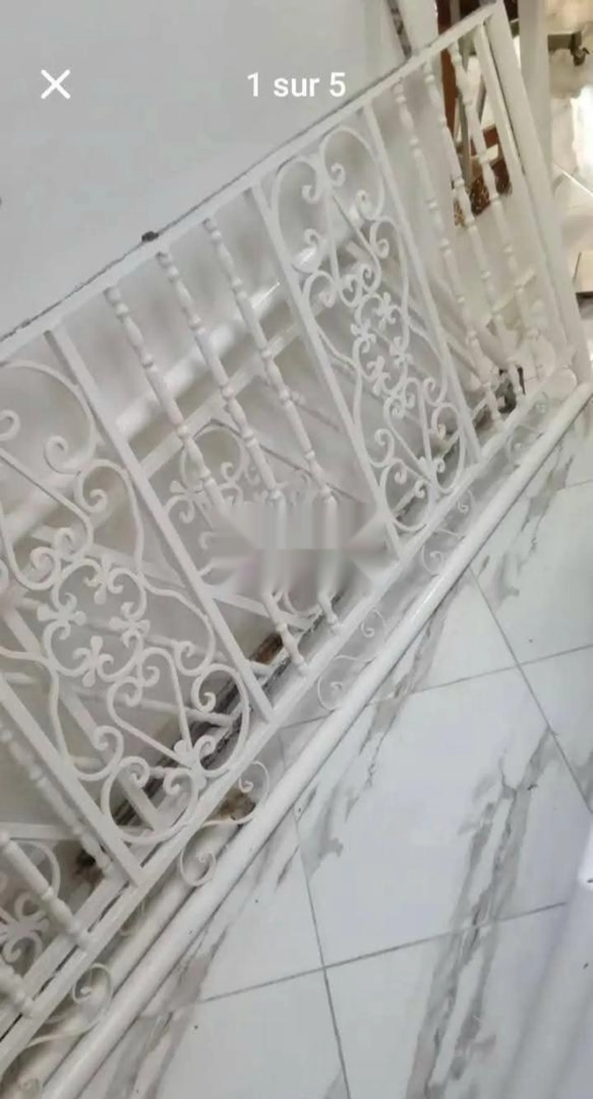 Grille d'escalier en fer de première qualité à vendre