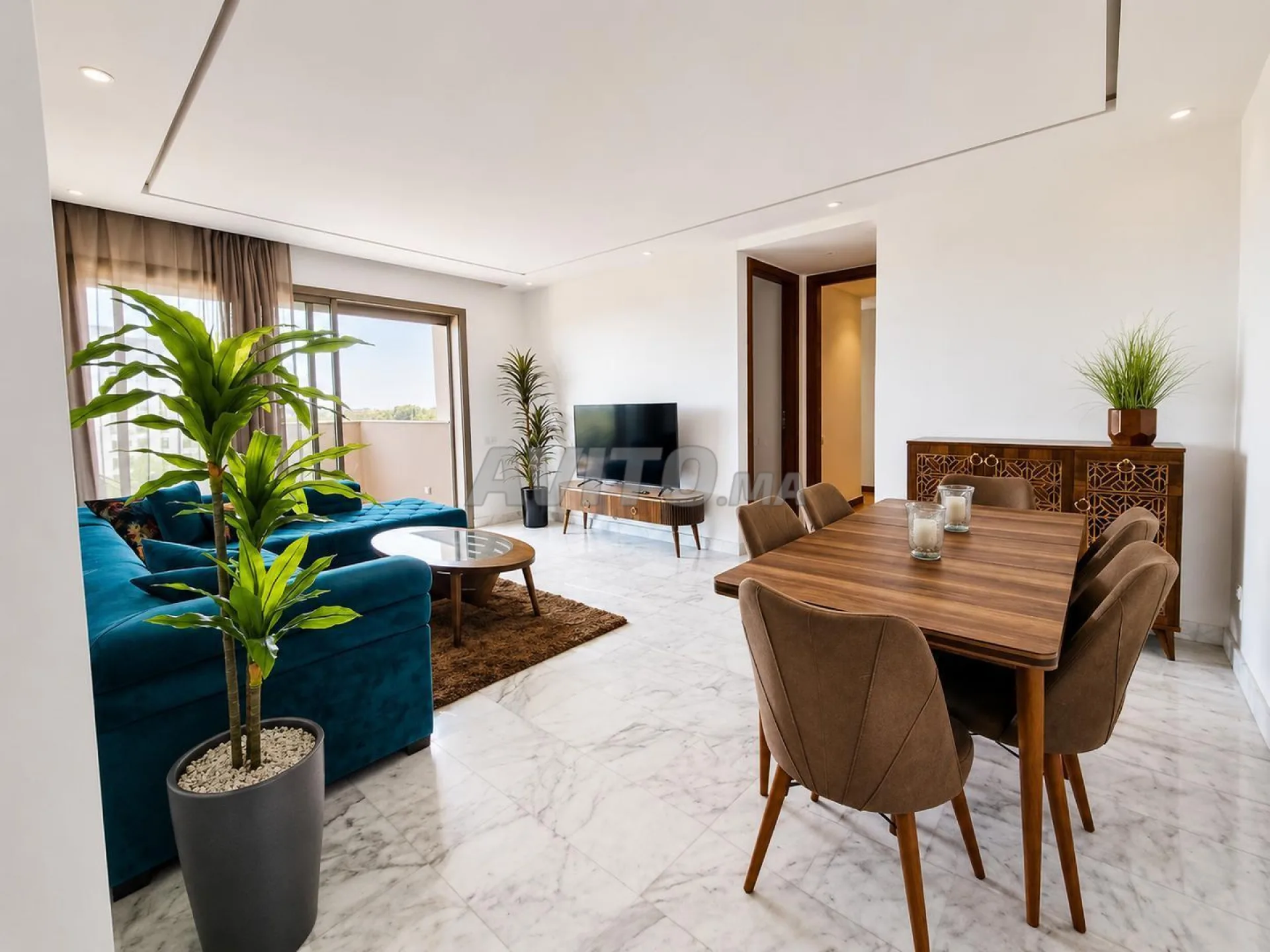 Luxe Appartement Meublé 2 ch sur CFC