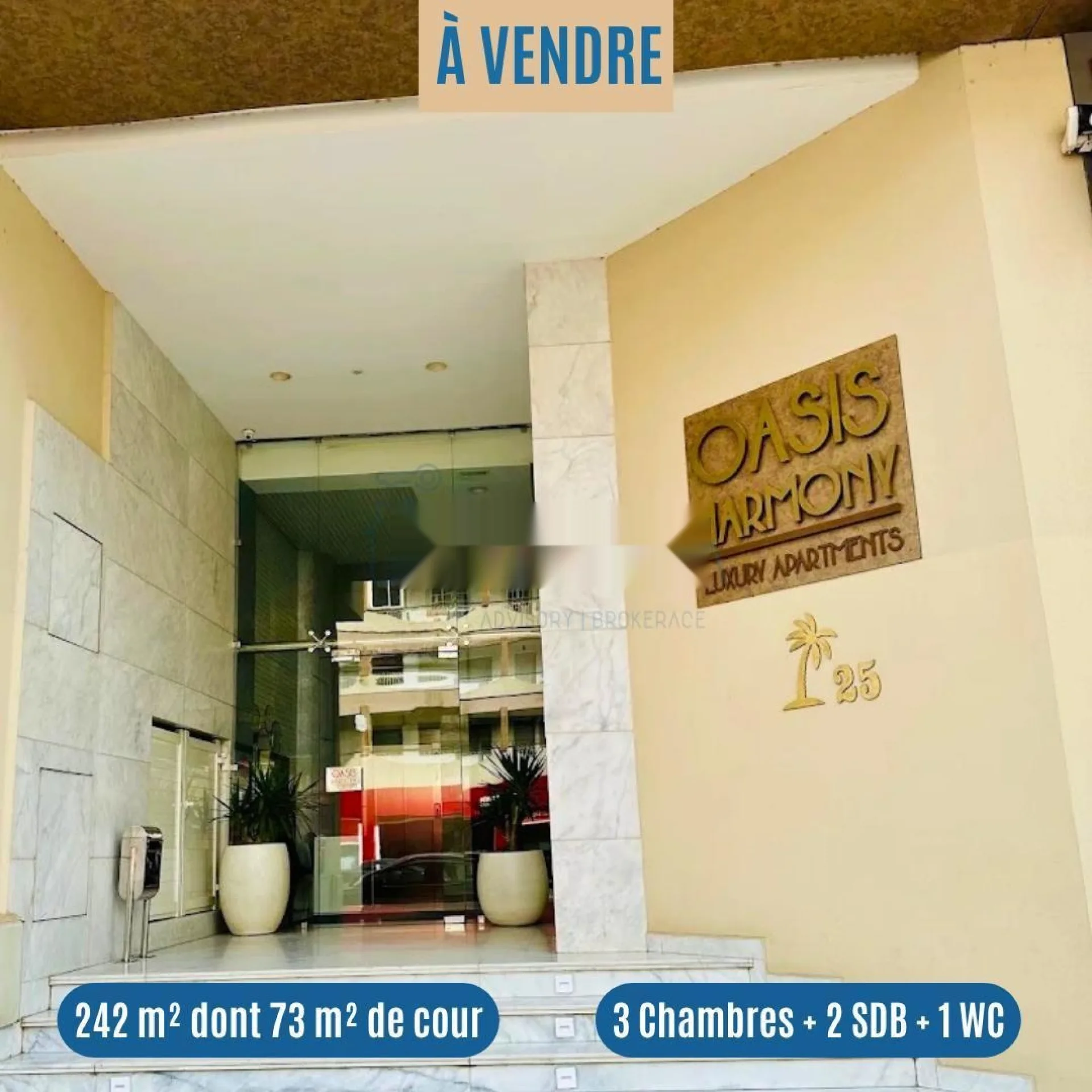 Appartement d'exception 242 m²