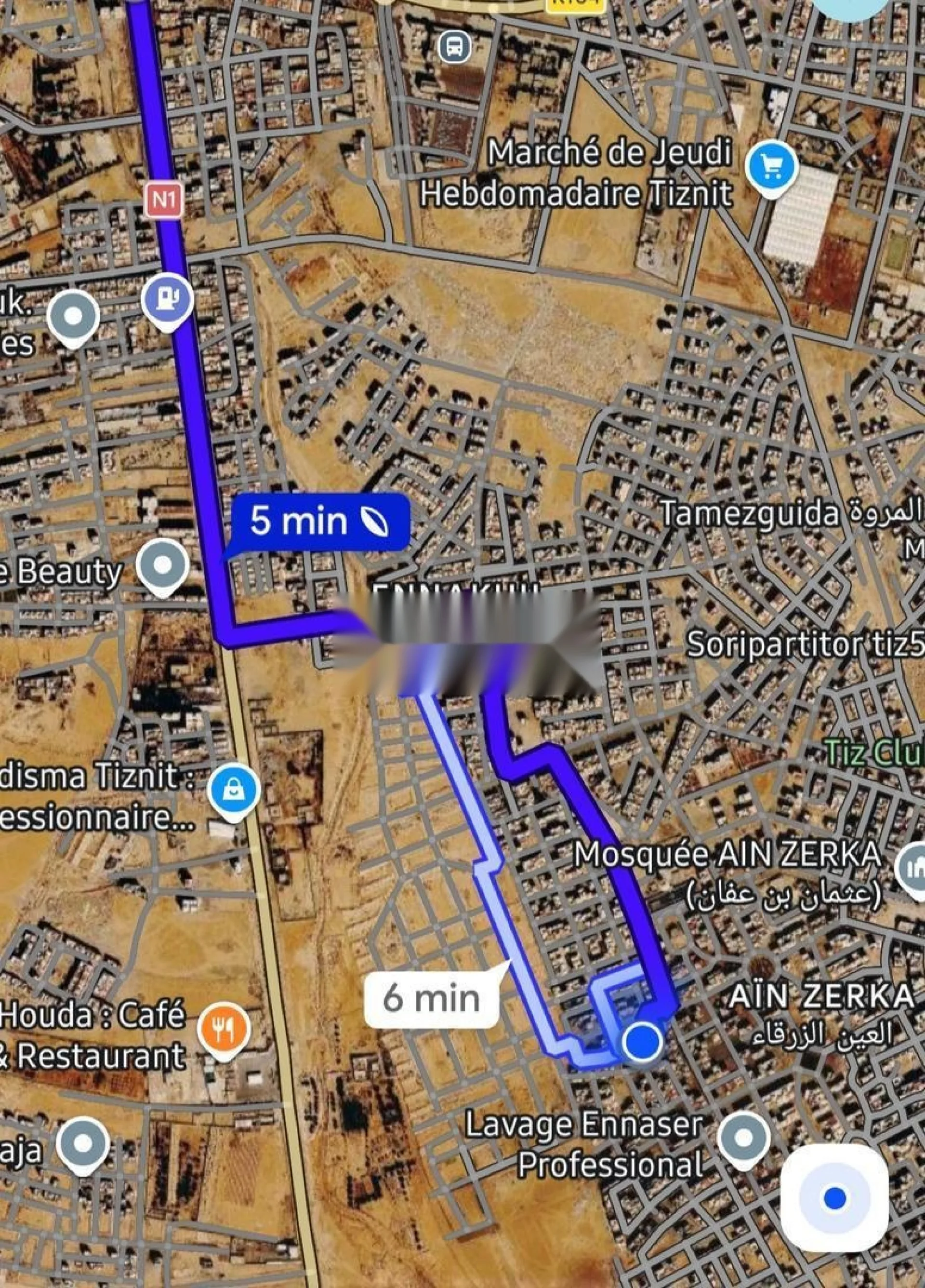 أرض سكنية للبيع تيزنيت