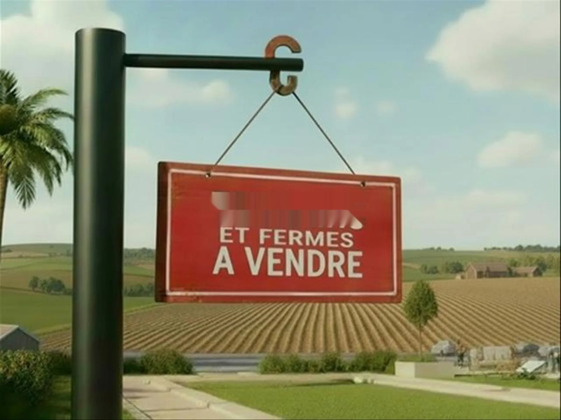 Ferme à vendre 24 hectares, entre Marrakech et Tamellat, titrée