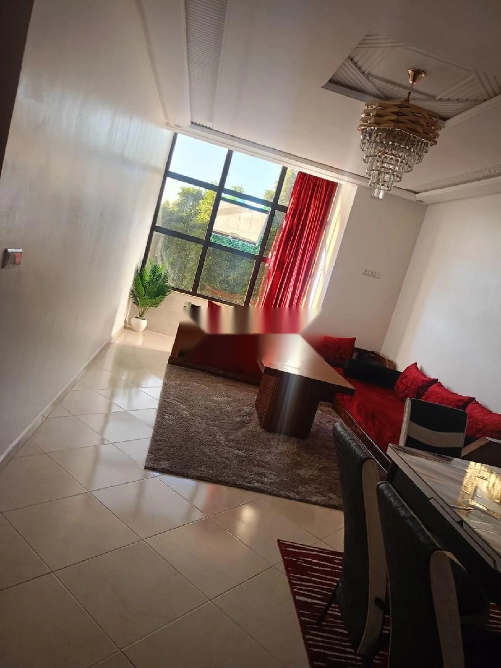 Appartement meublé à louer à la journée pour familles uniquement
