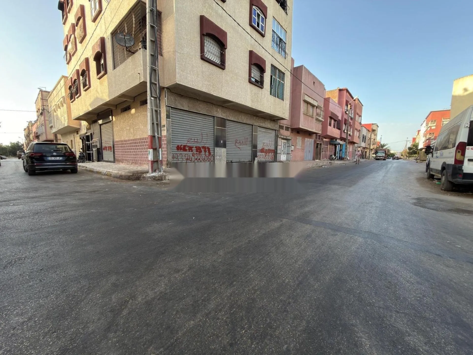 Vente magasin 4 façades Kénitra