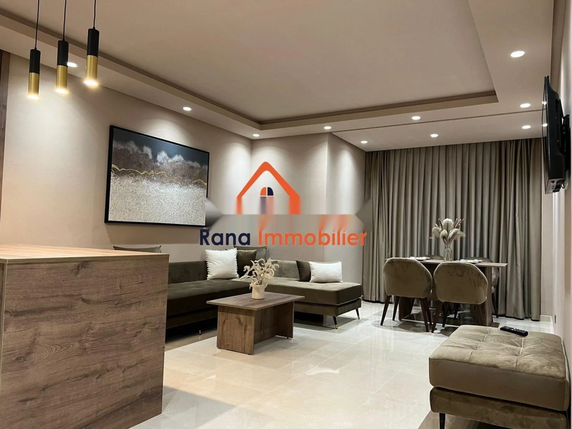 Appartement meublé à louer sur l'Agdal