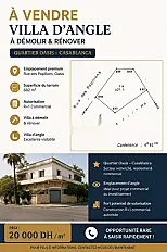 Villa commerciale d'angle à vendre - Oasis