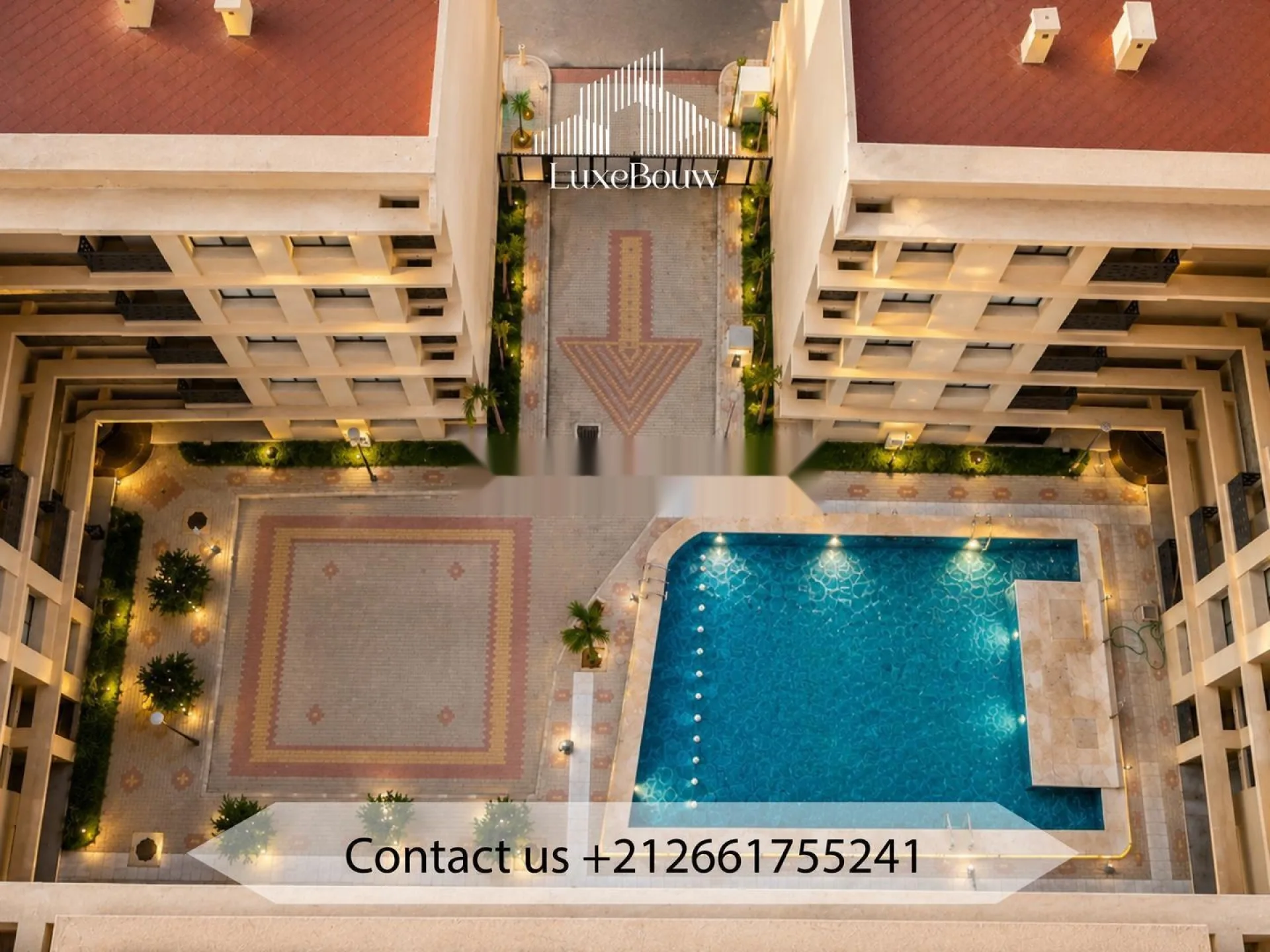 Appartements avec piscine à Tétouan 2 ou 3 chbr