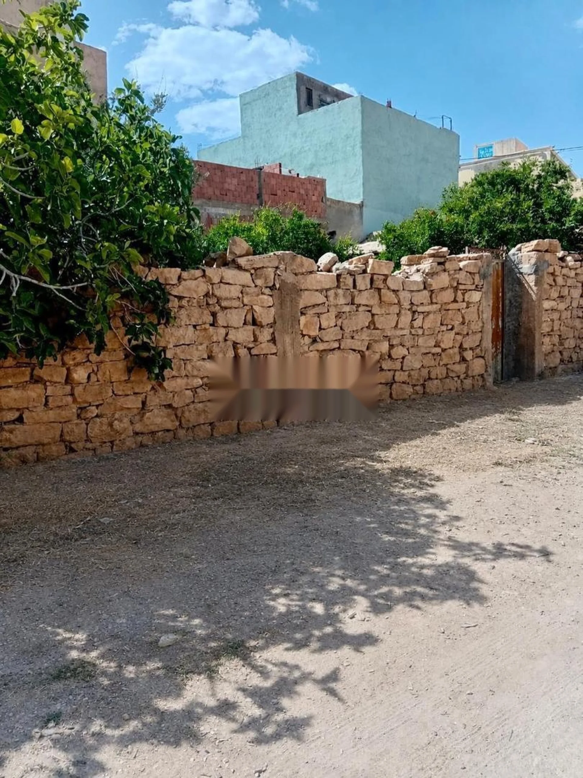 منزل وحديقة للبيع