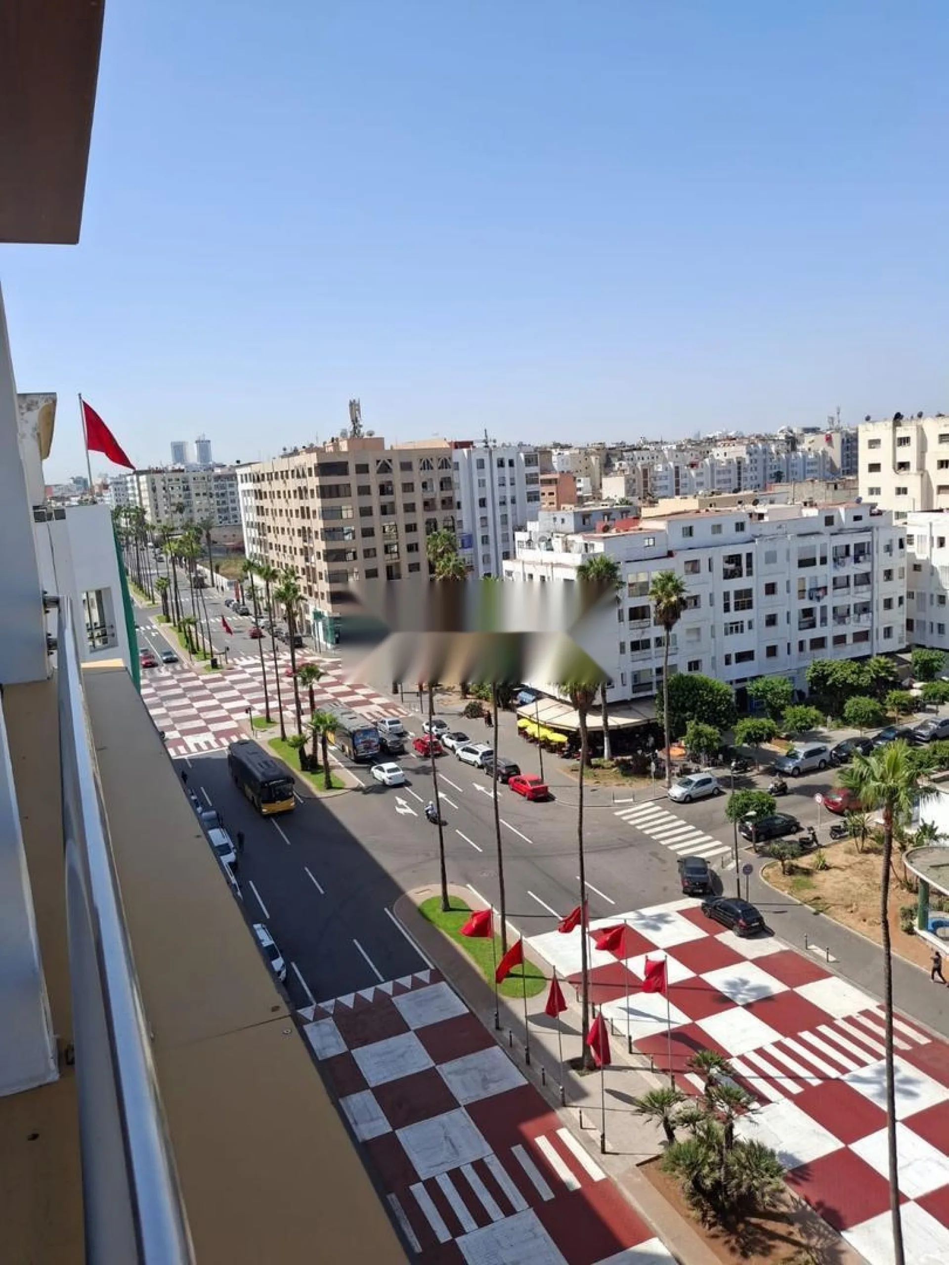 شقة للإيجار - مفروشة على شارع مولاي يوسف
