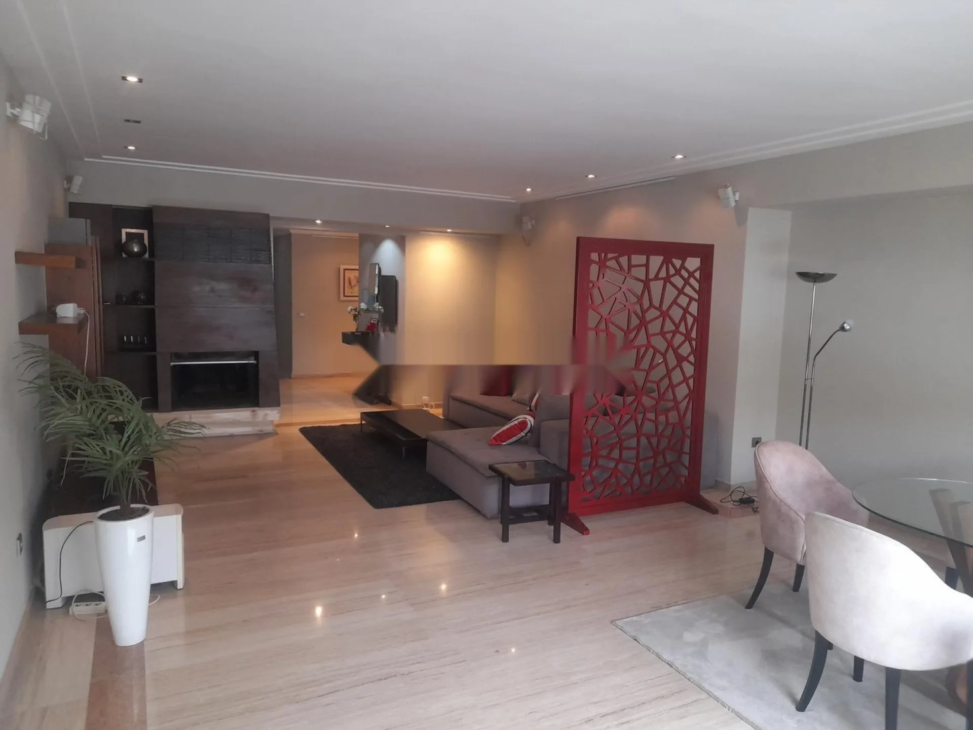 Appart HS meublé 3ch sal blc 170m2 à louer Palmier