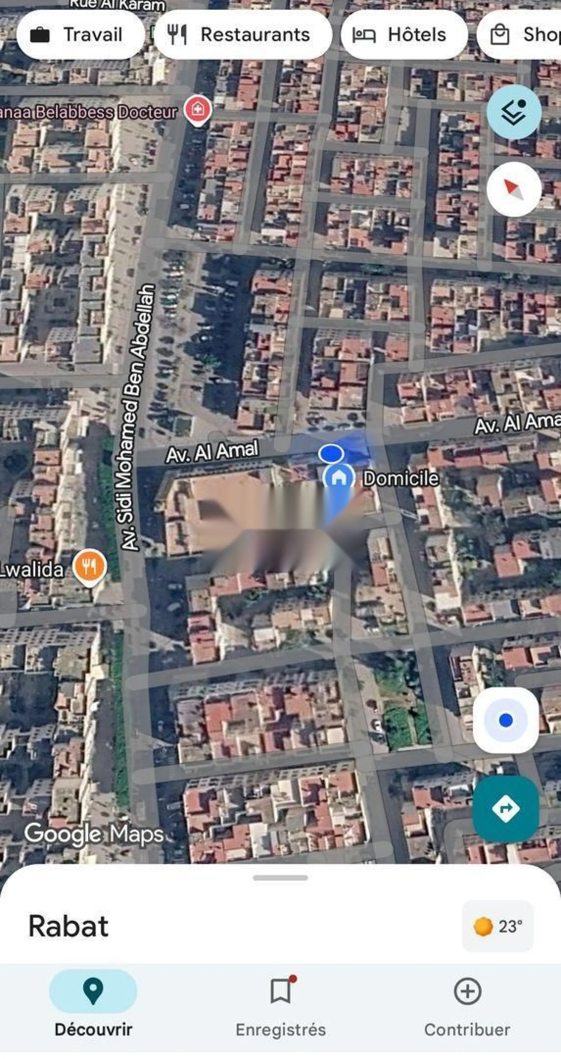 Appartement de deux étages à Yaacoub El Mansour