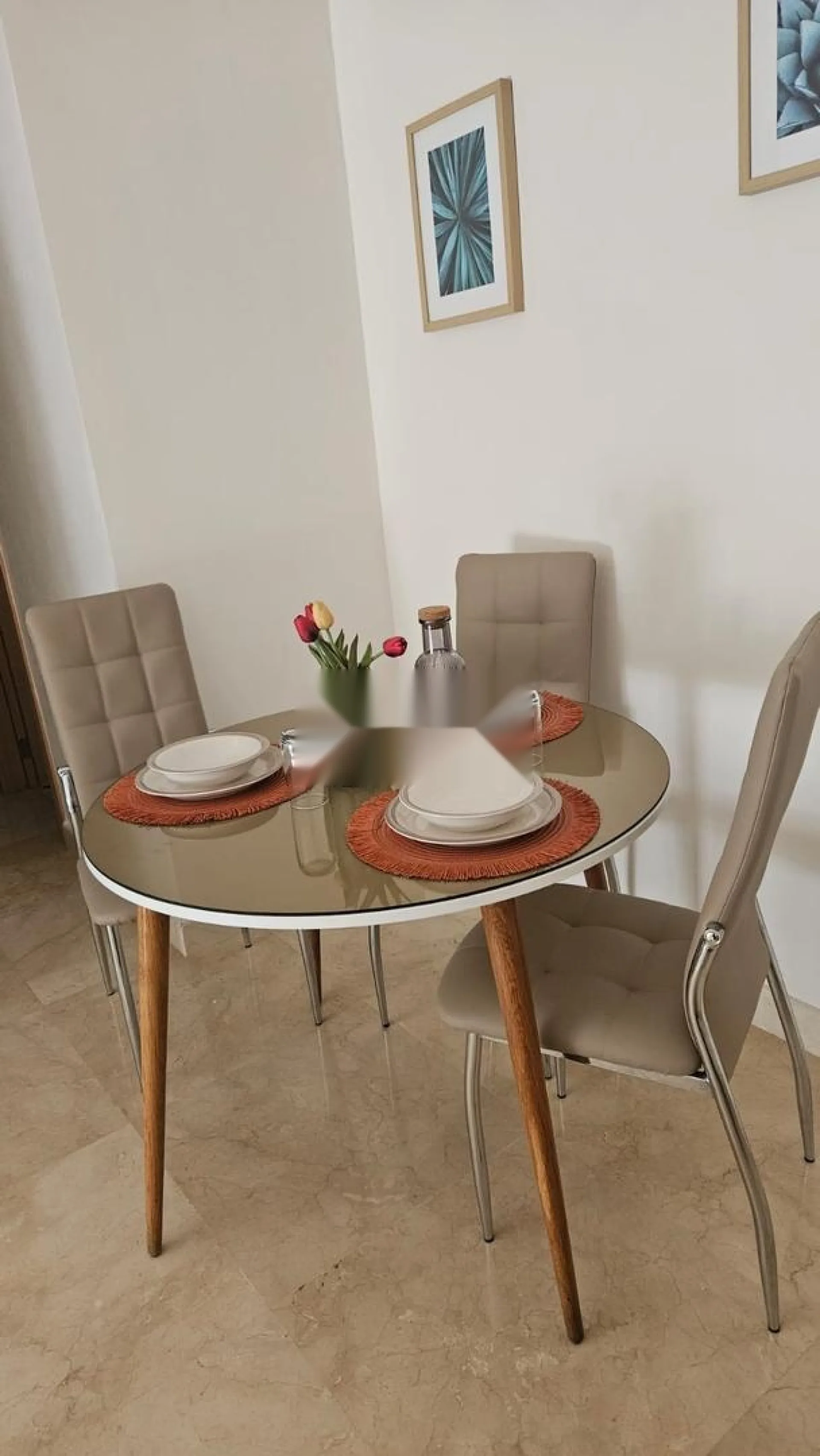 Appartement meublé à louer 95 m² à Hay Riad Rabat