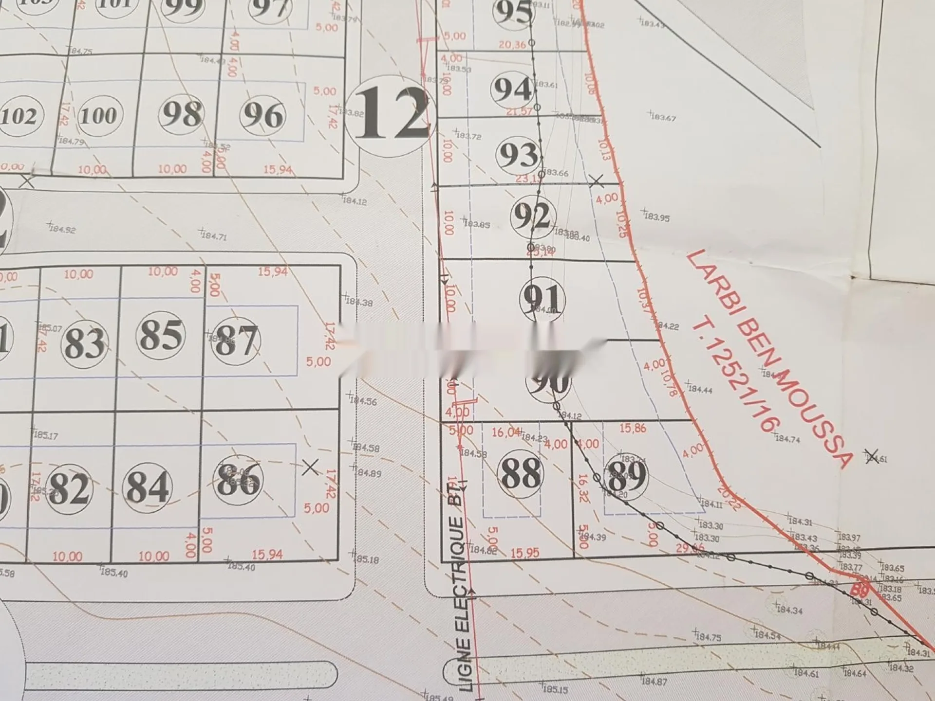 LOTISSEMENT MAAMORA DE VILLAS LOT N° 91