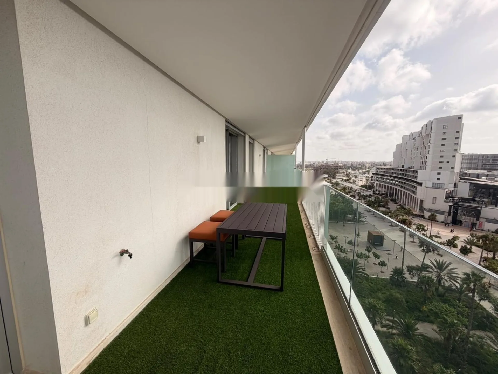 Appartement meublé avec terrasse casa finance city