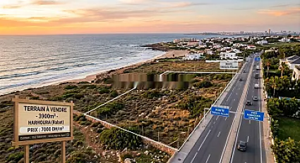 TERRAIN ZONE VILLA A HARHOURA