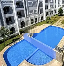 Appartement meublé piscine et vue Mer famille