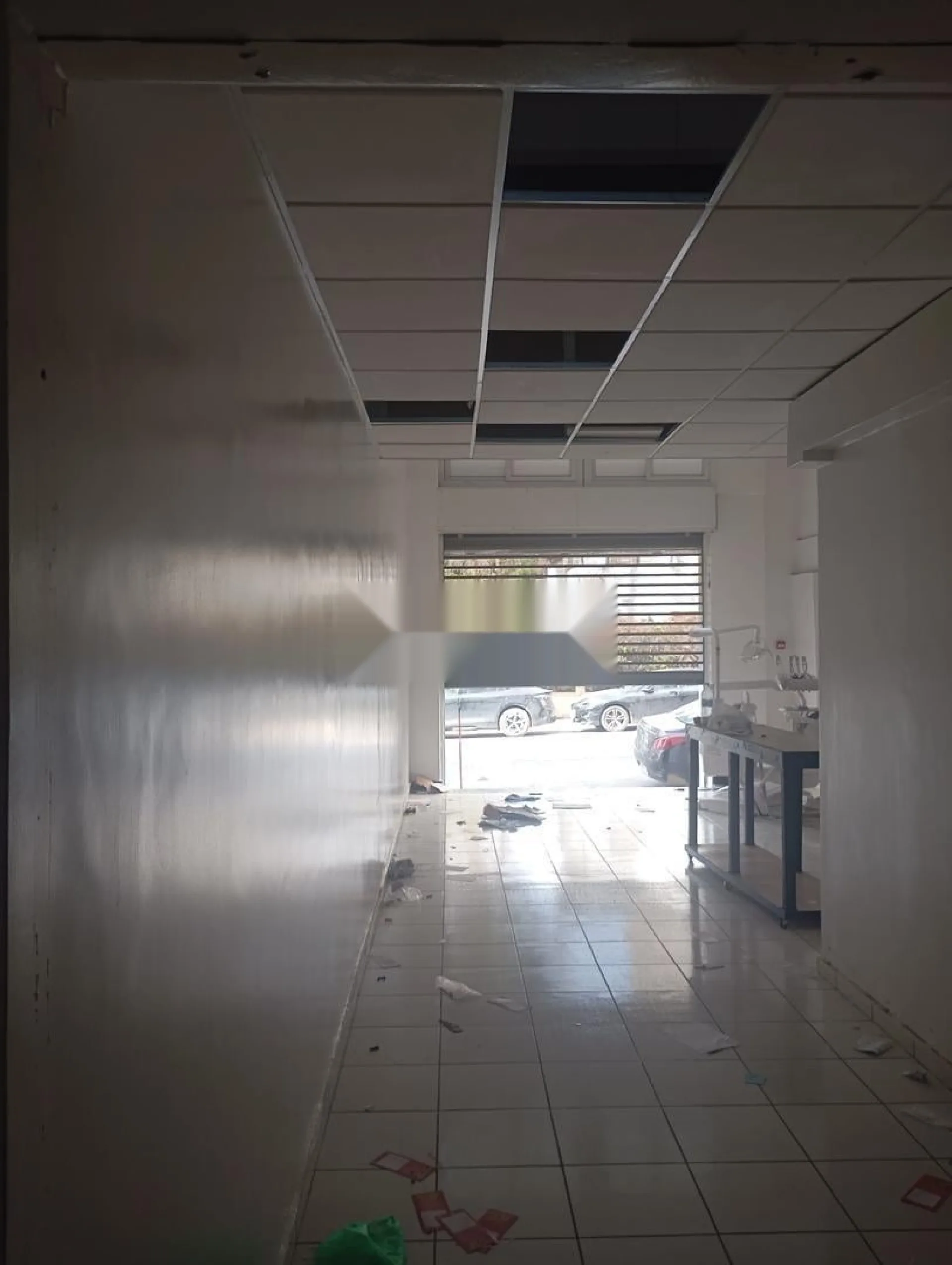 Magasin aménagé quartier 2 Mars 200m2