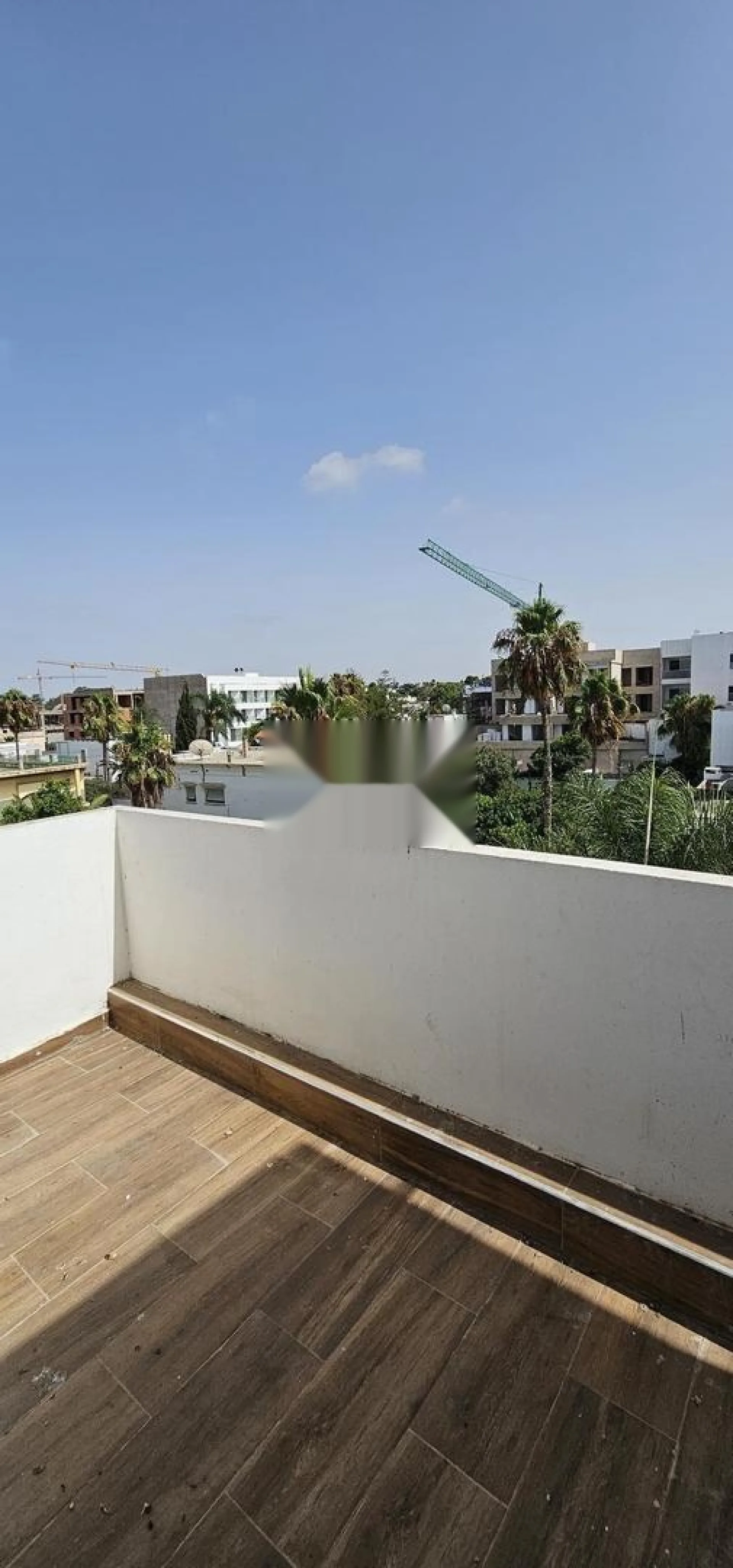 À louer appart vide 3ch quartier l'Hermitage