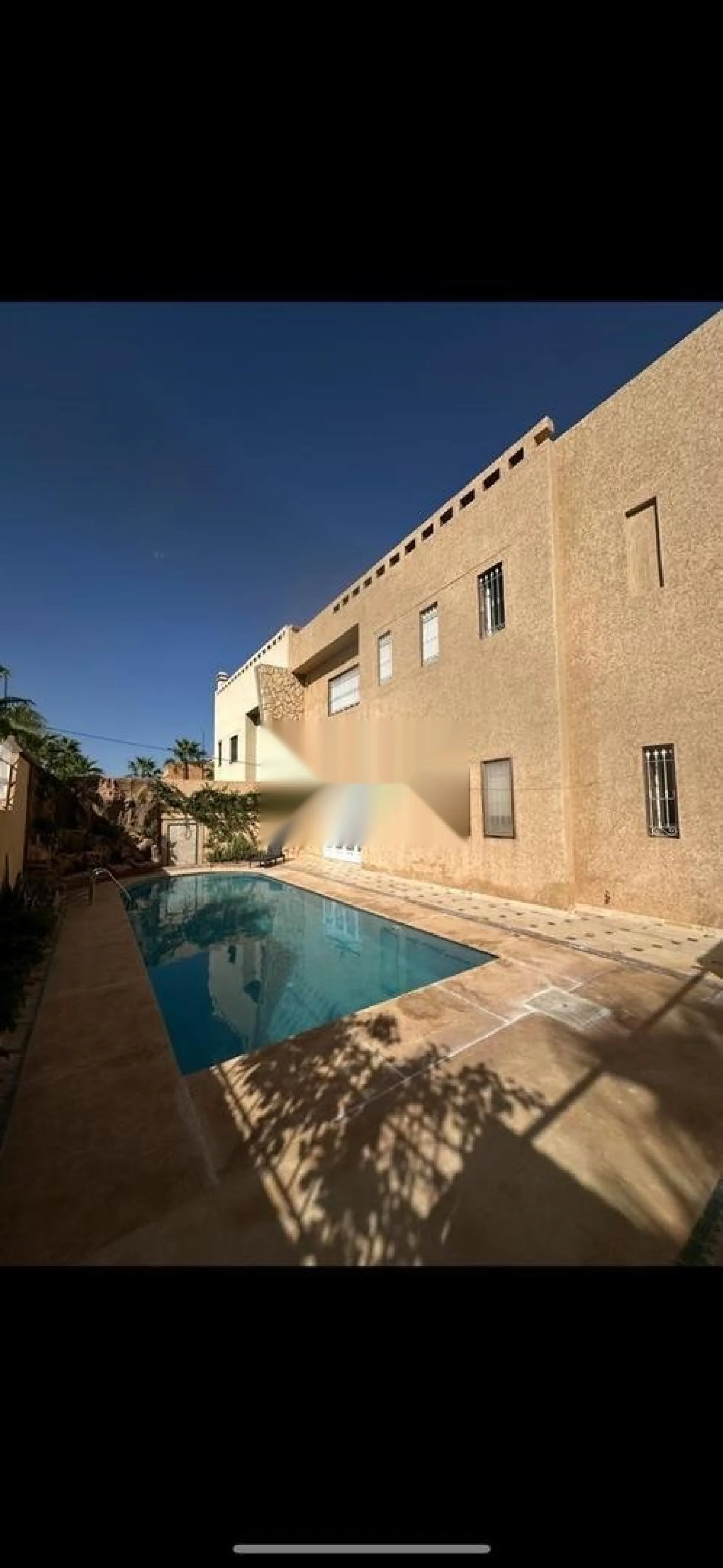 Villa 3 chambres piscine privée route de casa