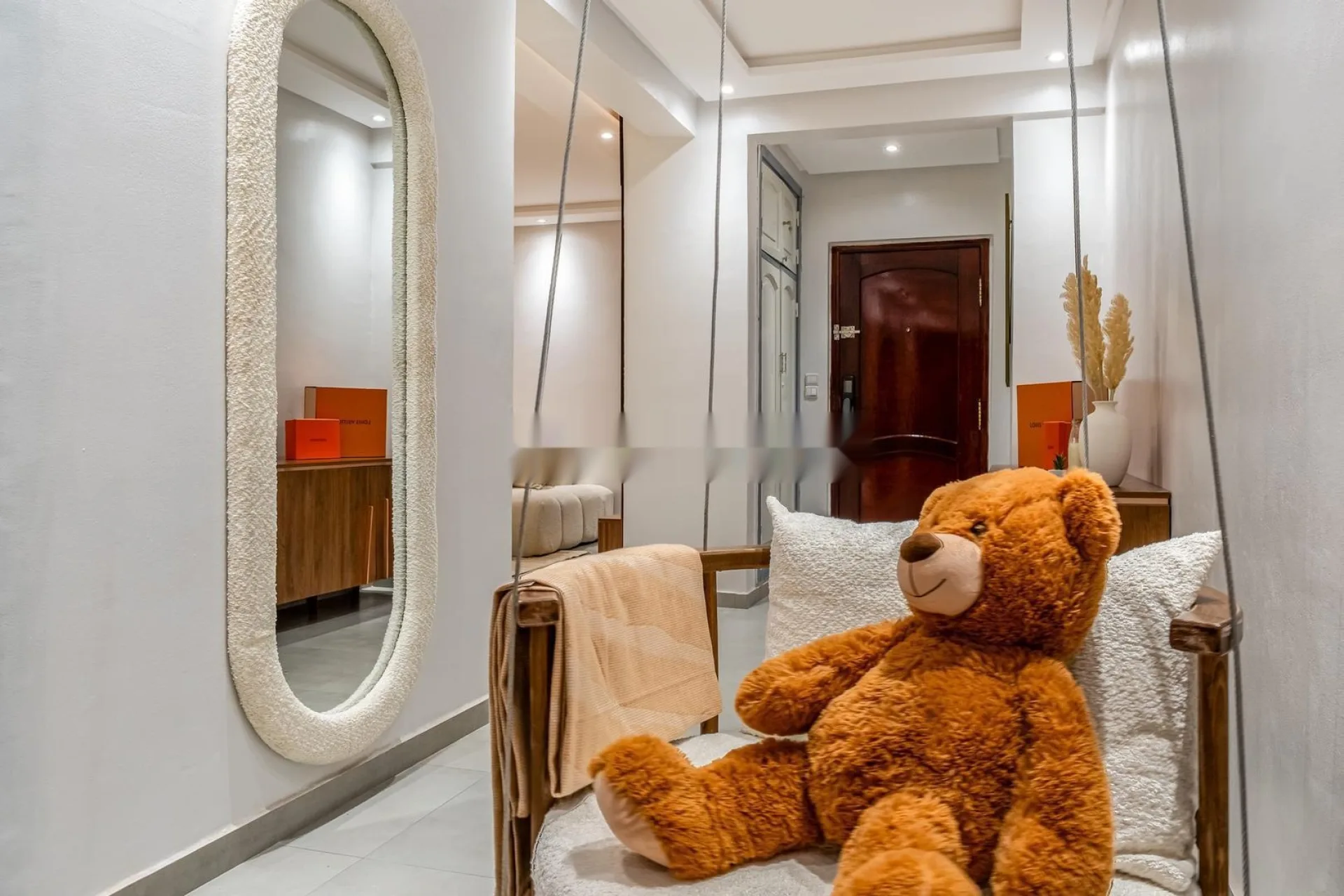 Appartement à louer dans la ville de Martil, 2 chambres et un salon, résidence royale