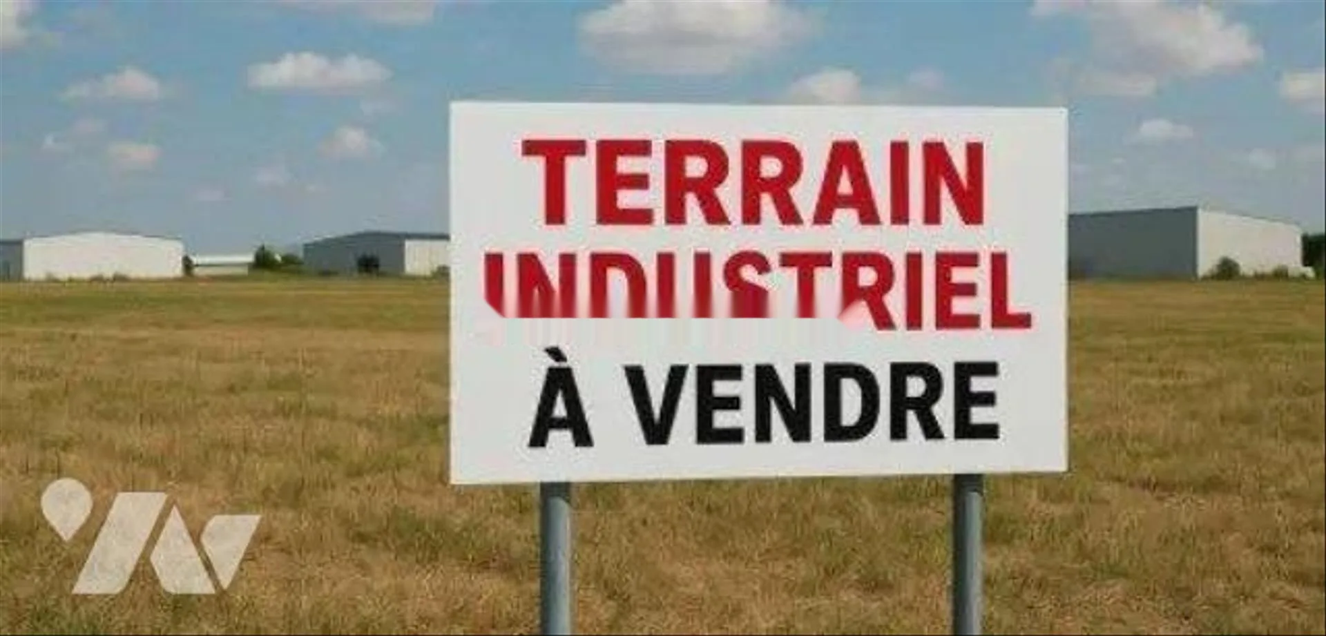 Terrain 1400 m² Industriel / Zone d'activités