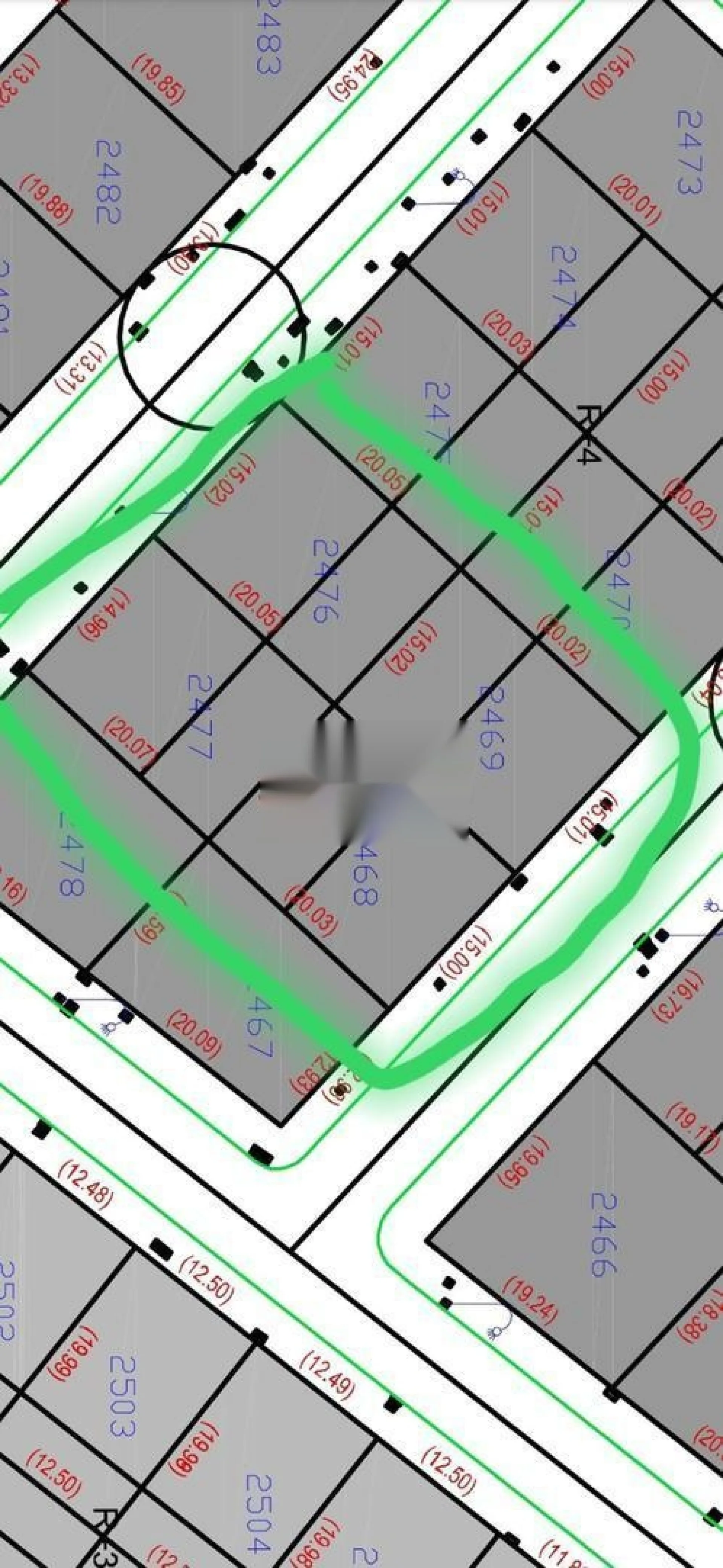 4 lots opposés 1200m2 Sidi Abdellah Salé