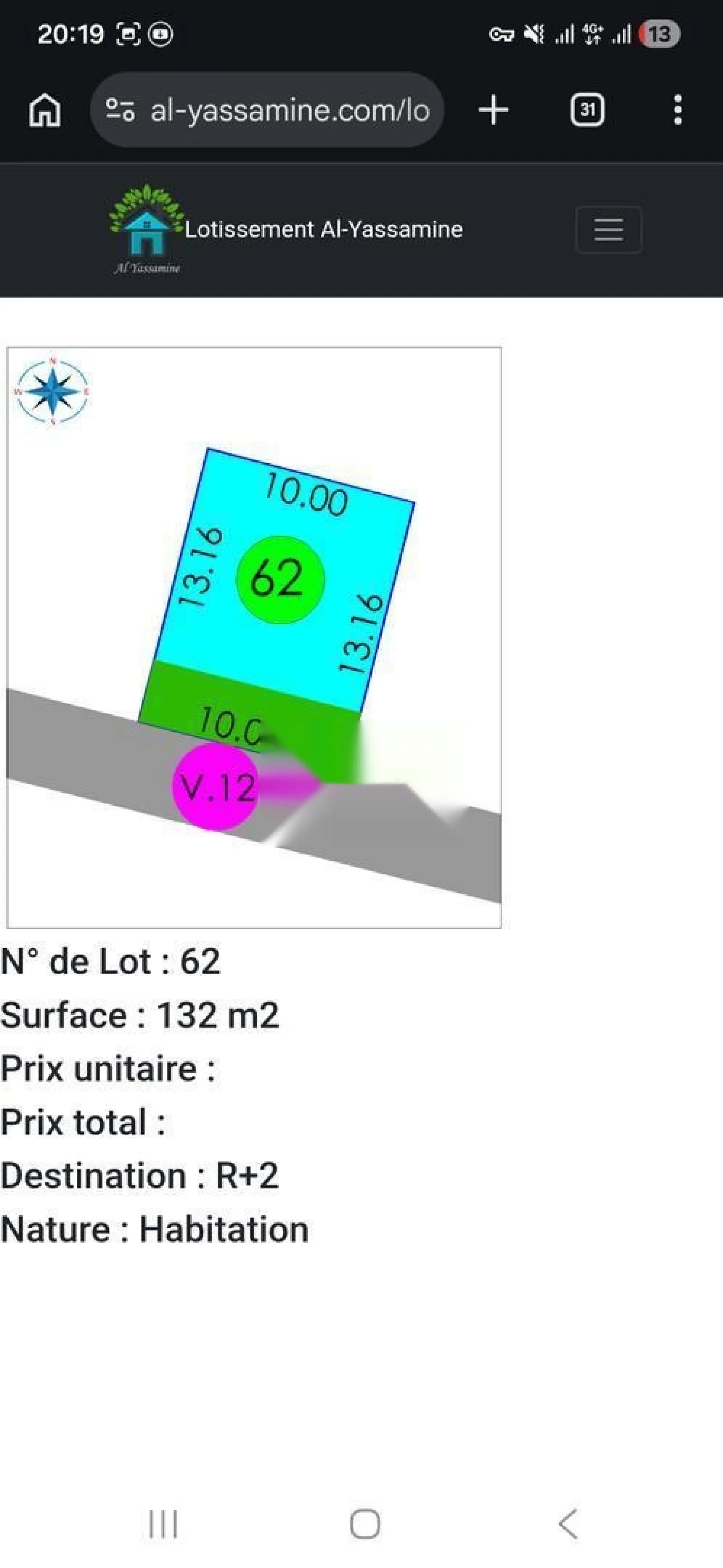 Lots économiques à vendre
