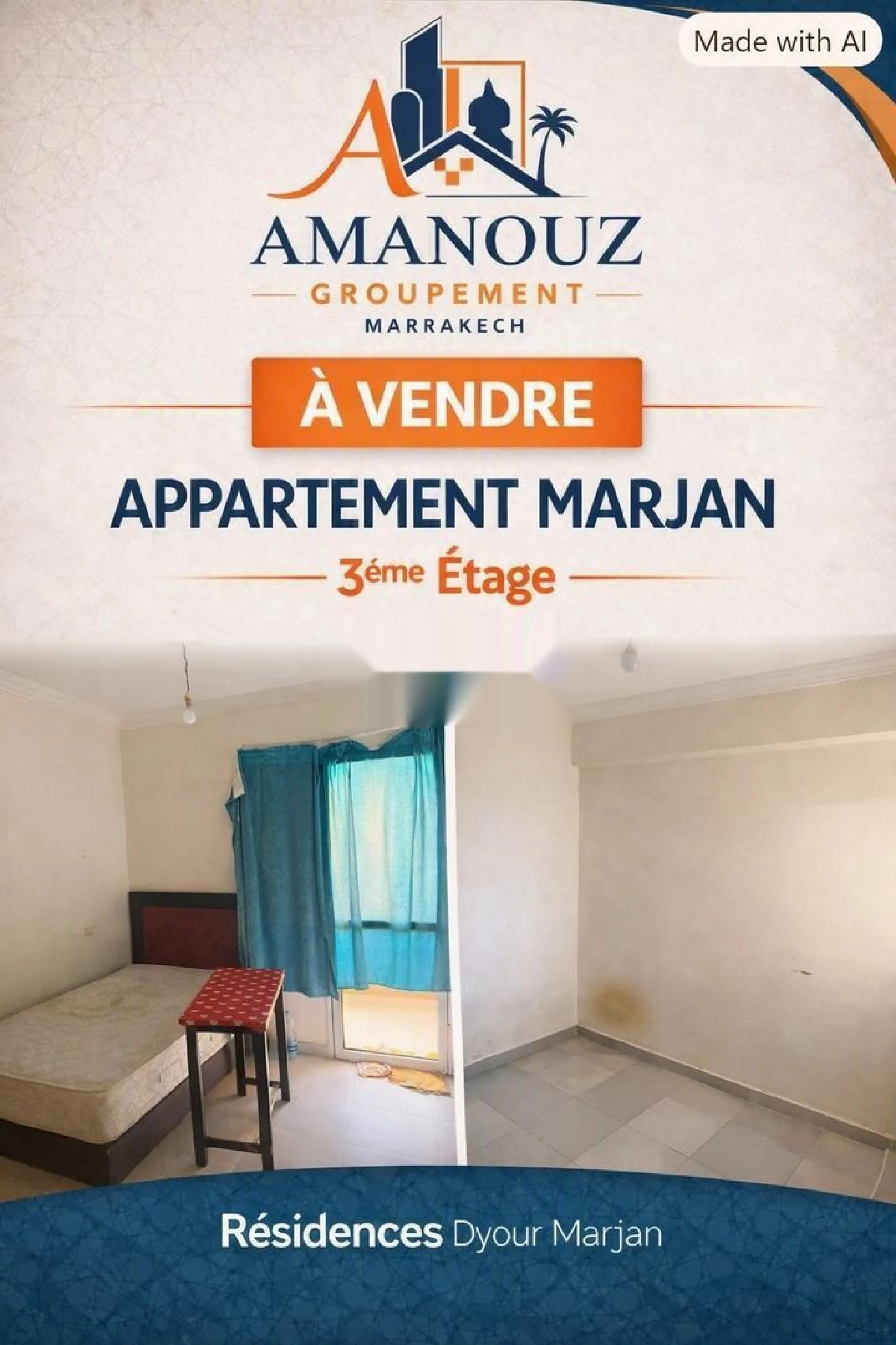 Appartement à vendre à Dyour Marjan