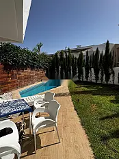 Villa meublée avec piscine à Bouskoura Ville Verte