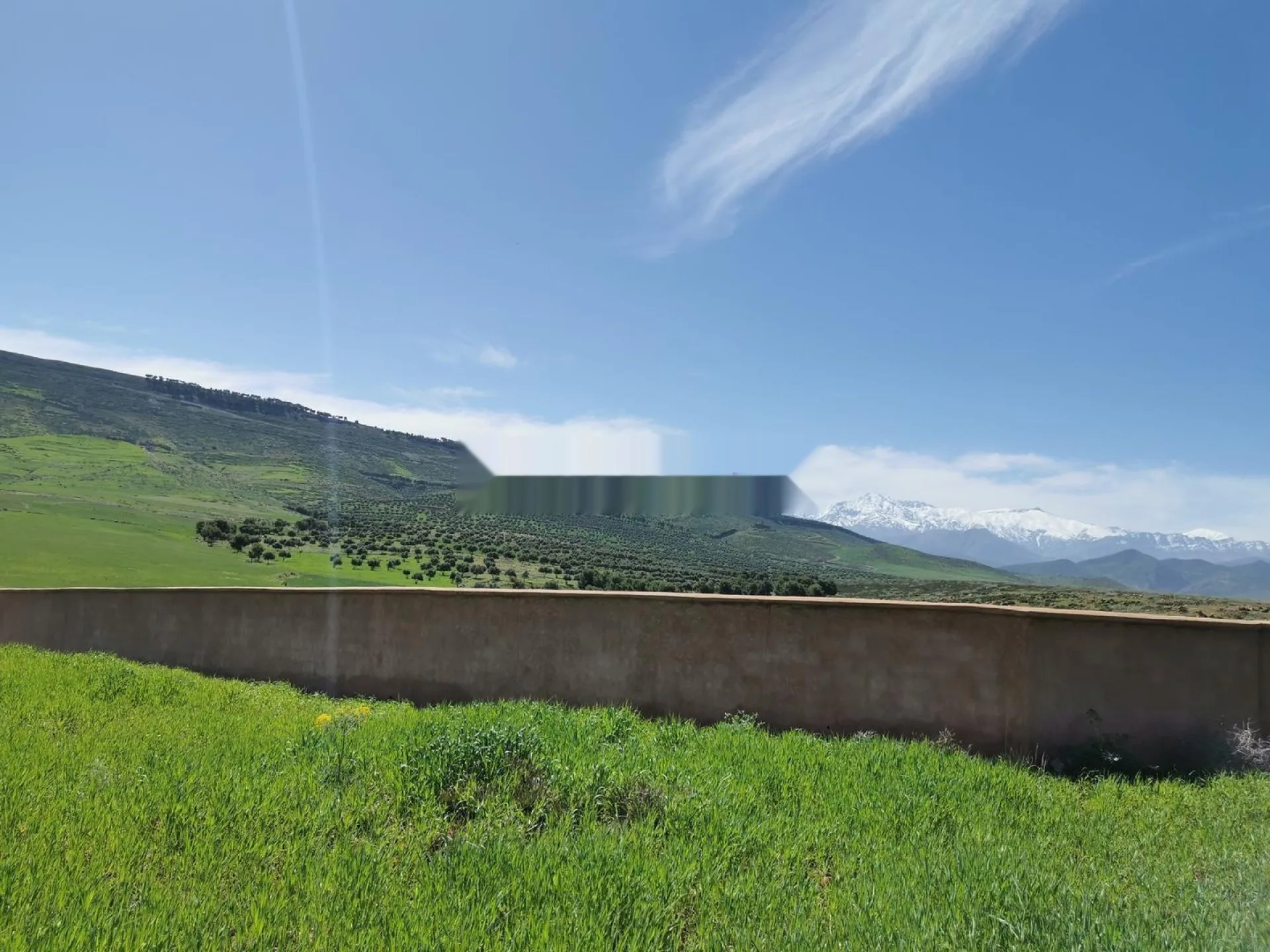 Magnifique Terrain Clôturé de 10.000m2 à l'Ourika