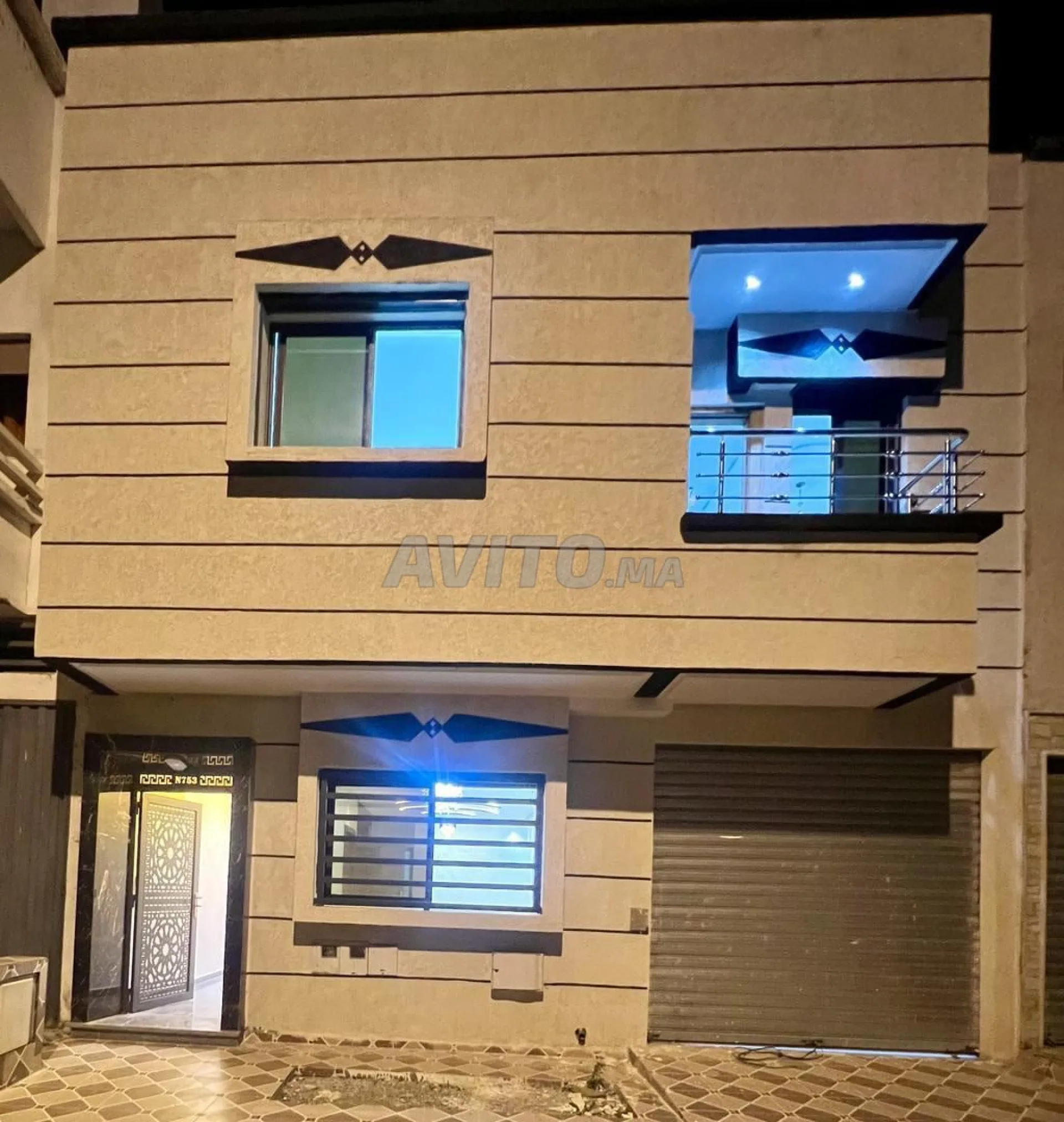 منزل مستقل مع مرآب للبيع في التحالف، القنيطرة.