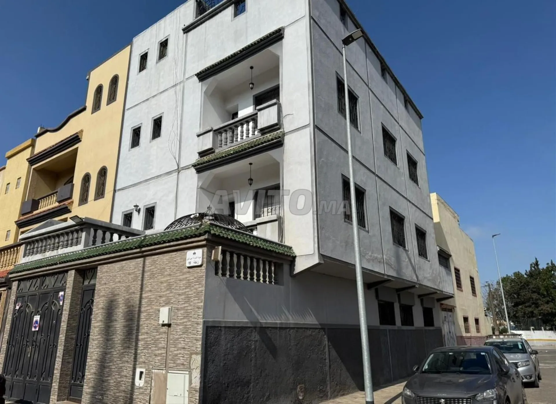 Maison R2, 120m², 3 façades, 3,6M DH négociable