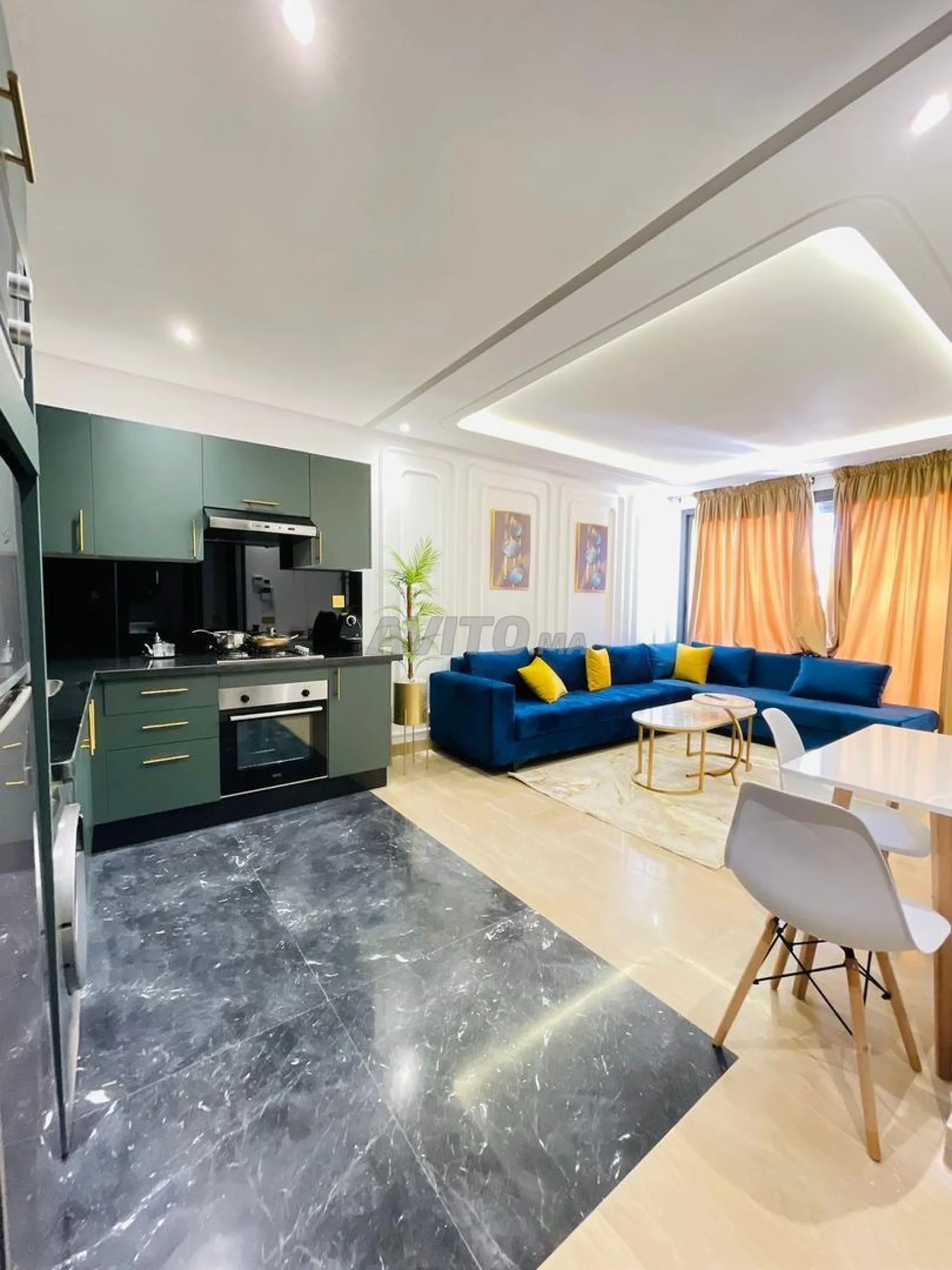Studio meublé à louer 53 m² à Casablanca Maarif