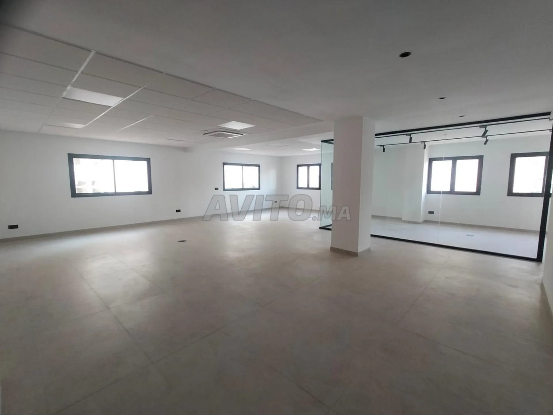 Plateau de bureau à louer 180m² en centre-ville