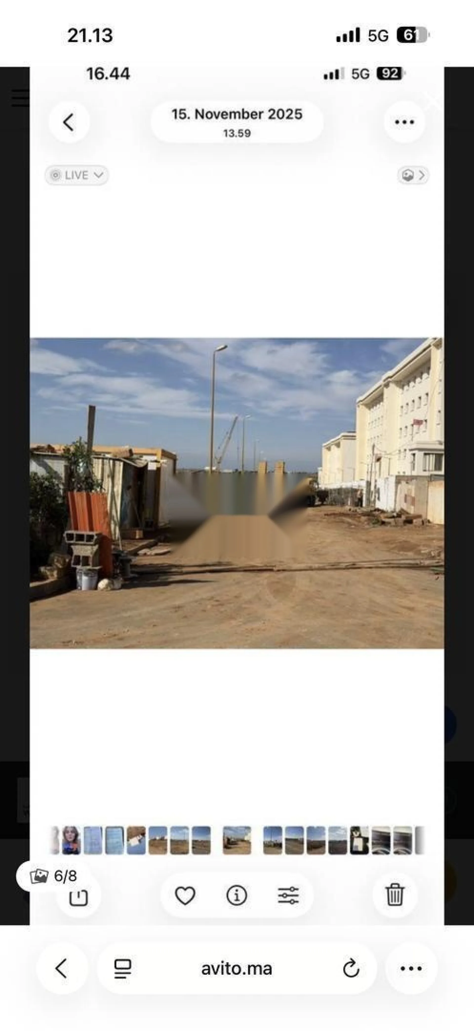 Terrain pour Villa 540 mètres