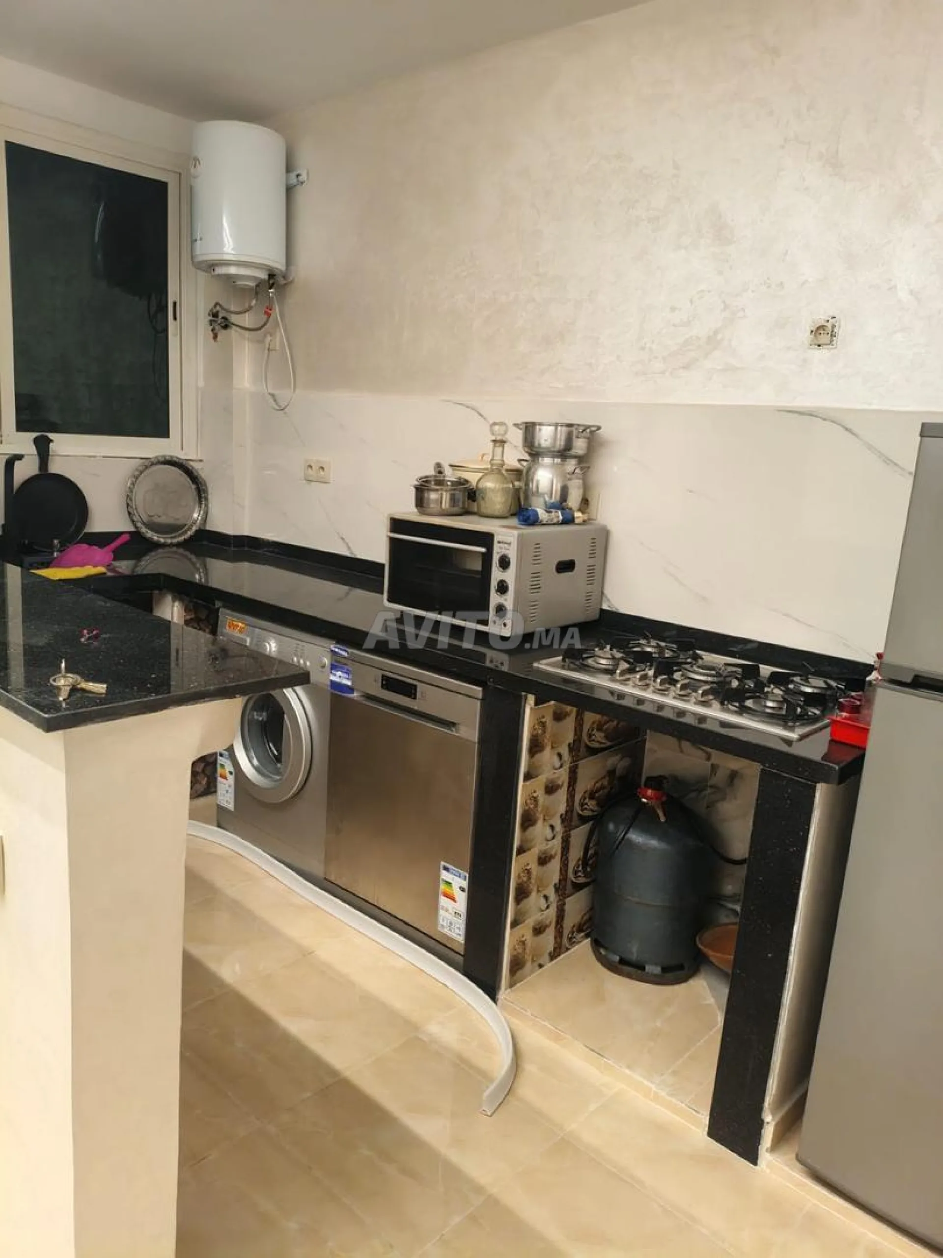 شقة للإيجار 450 درهم حي السلام جيت سكان