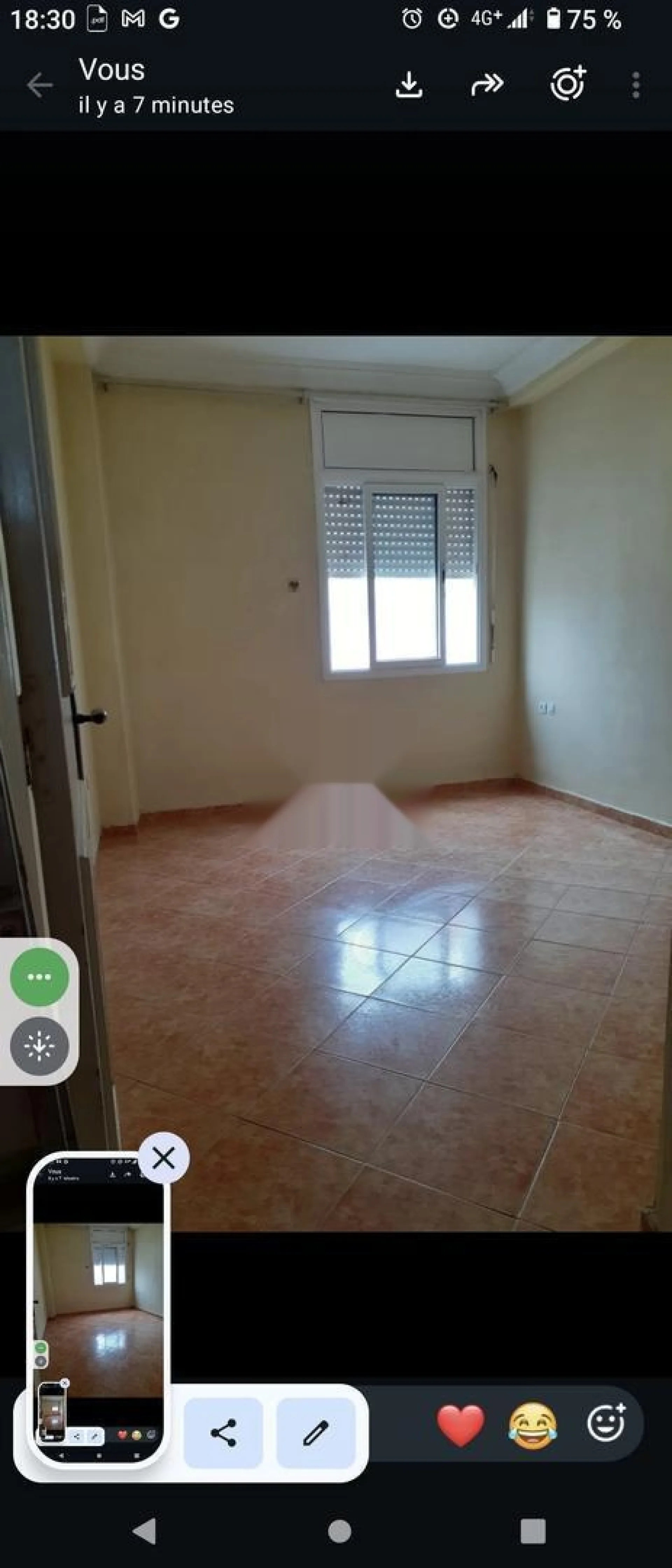 Appartement à louer 15 m²