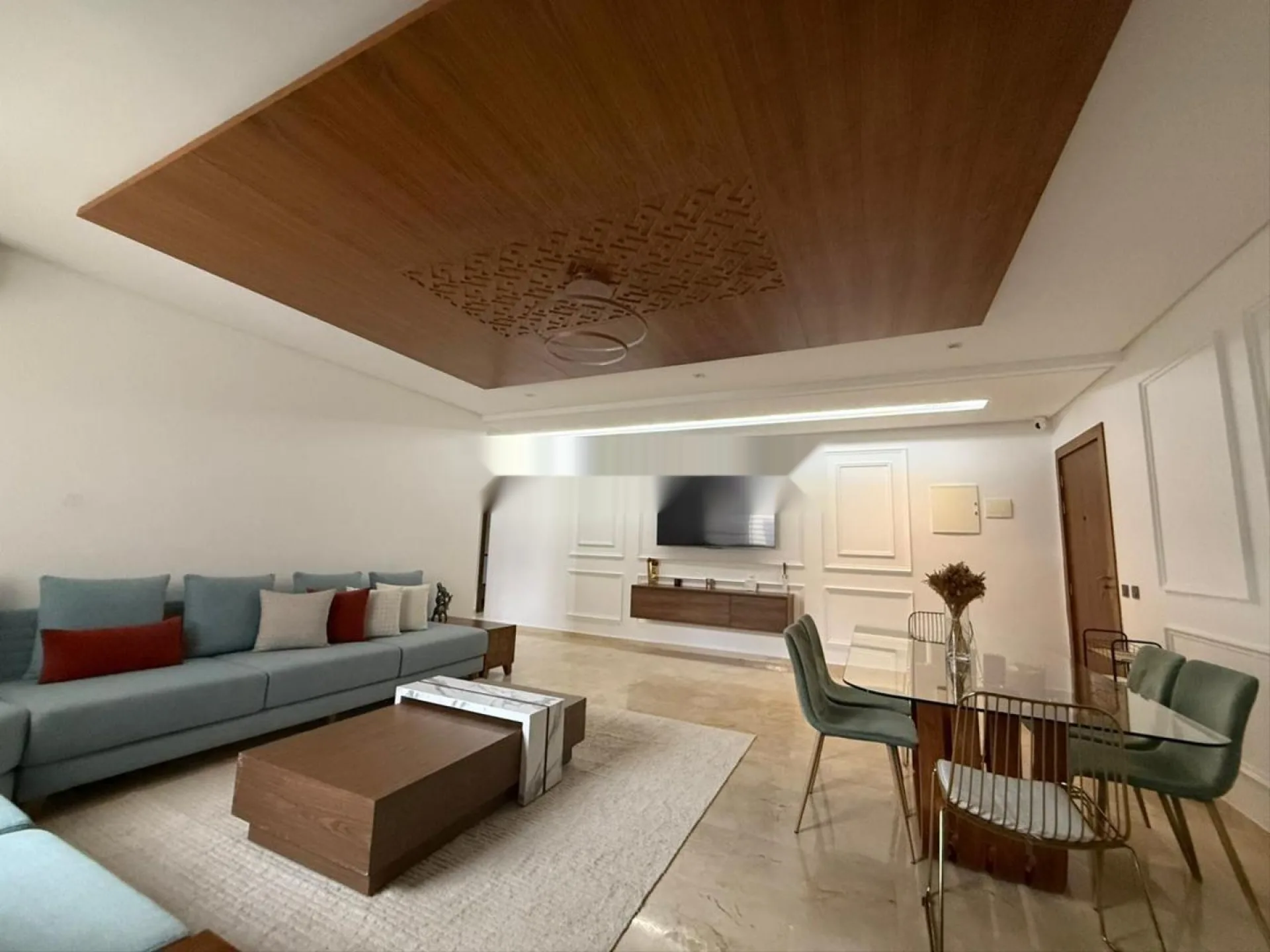 Appartement meublé à louer, contrat d'un an, Al Oufaq, Temara