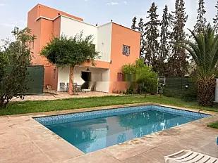 Villa melkia 400 m² a vendre RT de Fès Marrakech