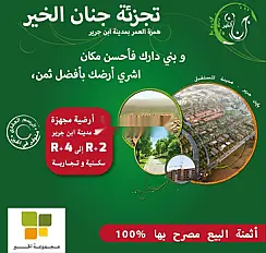 Terrains équipés pour construction commerciale à Jnan Al-Khayr 1