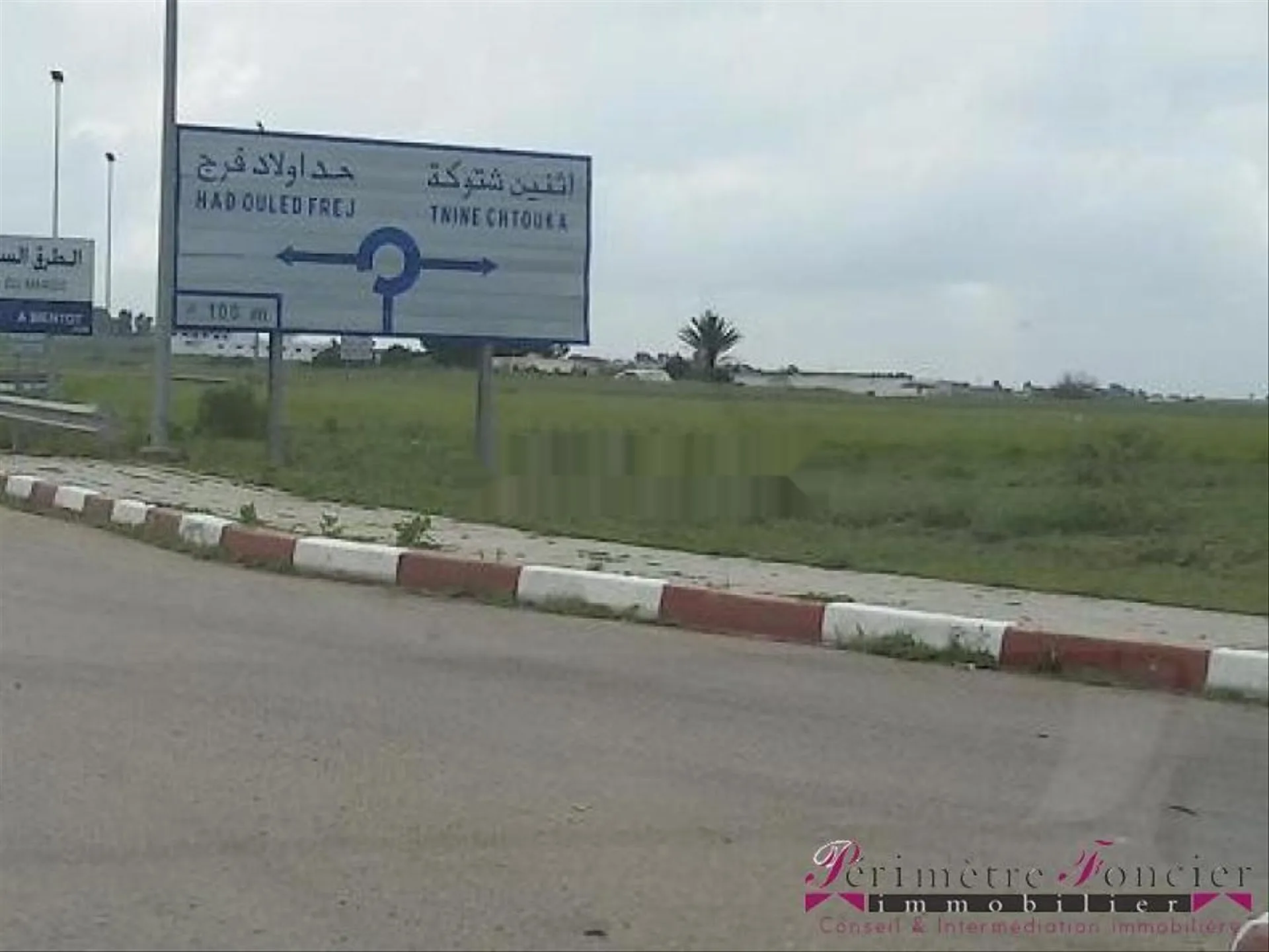 Tnine Chtouka beau terrain à vendre 10000m²