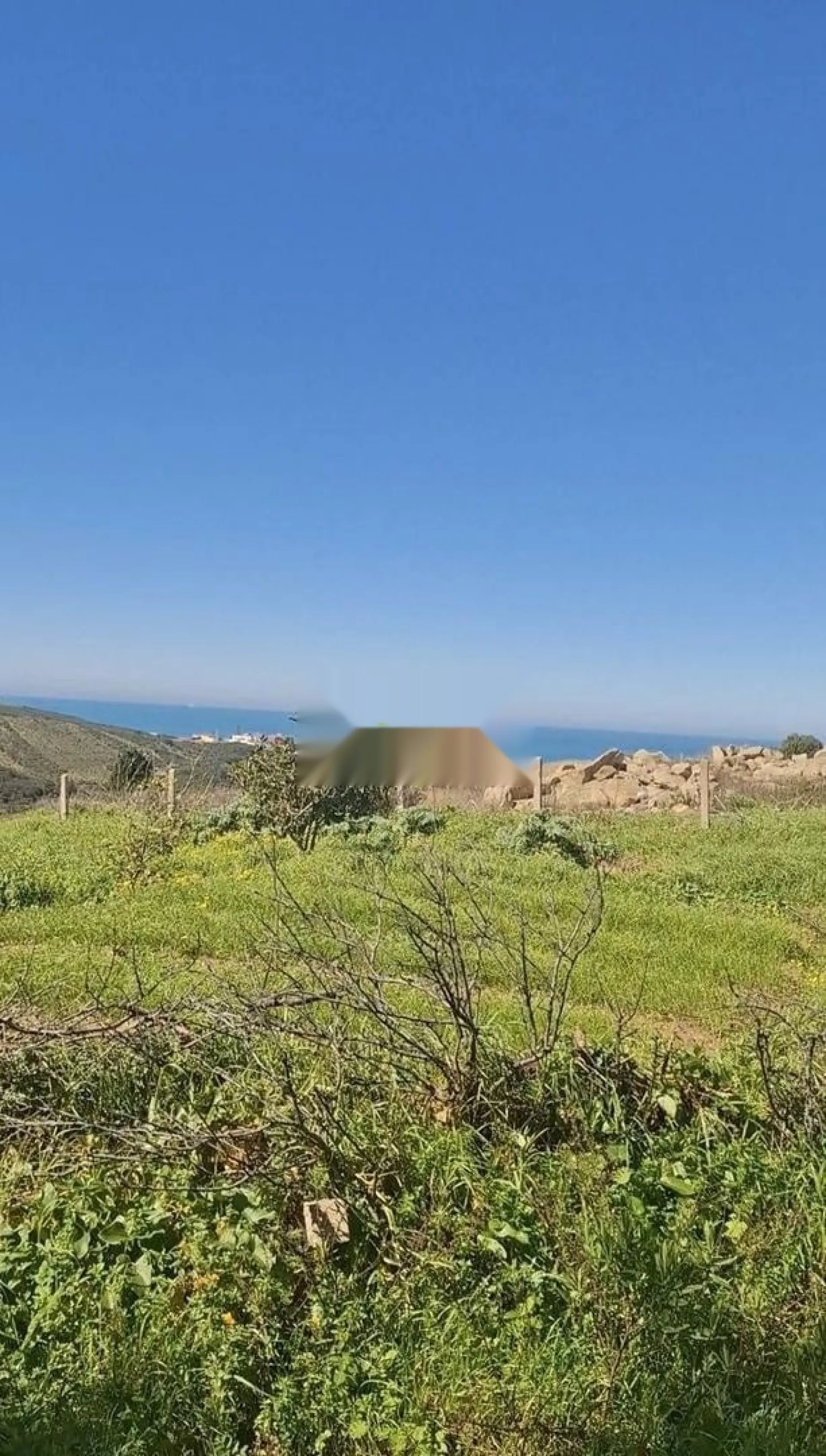 Terrain, 670m², titré, vue mer, zone