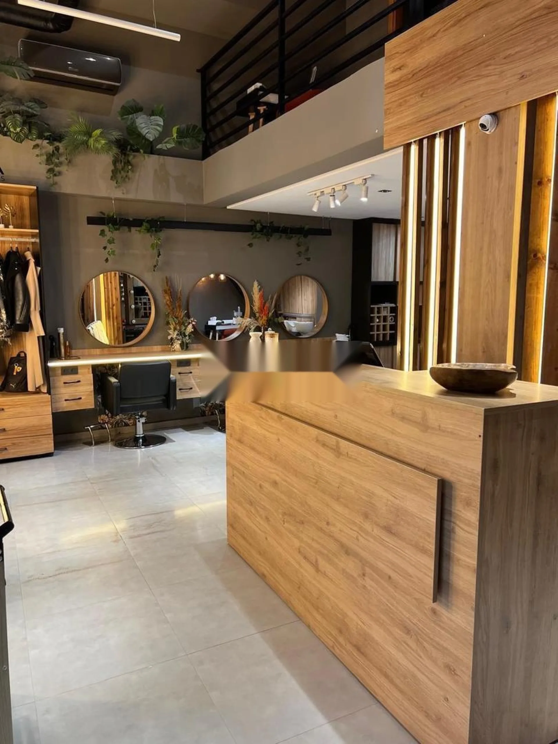 Salon de coiffure - Fonds de