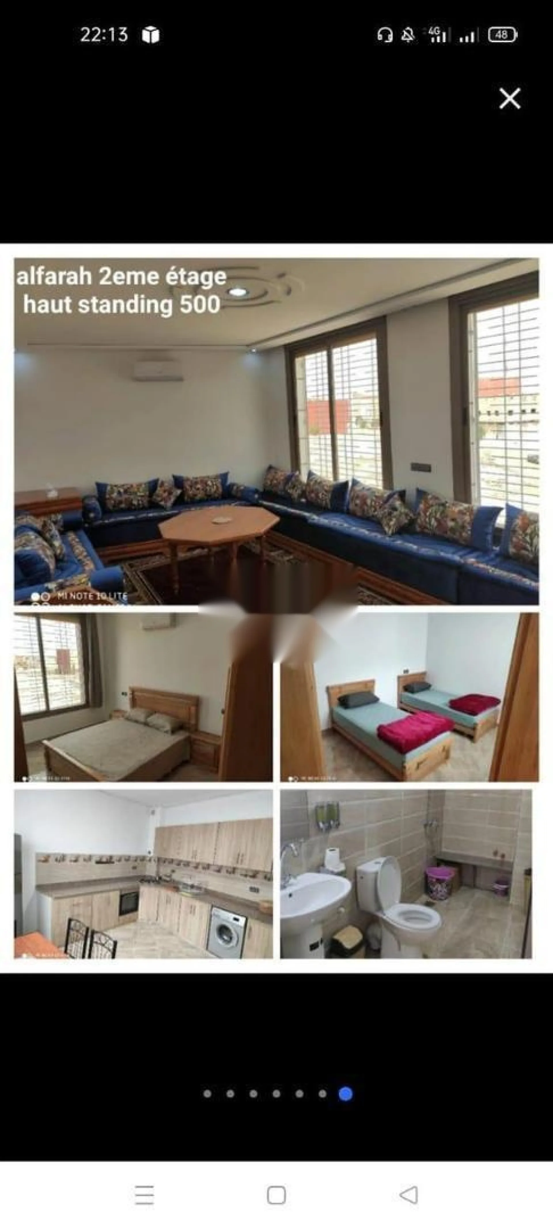 Dès appartements propres familiaux