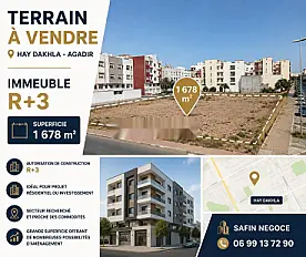 Terrain Immeuble R3 Hay Dakhla