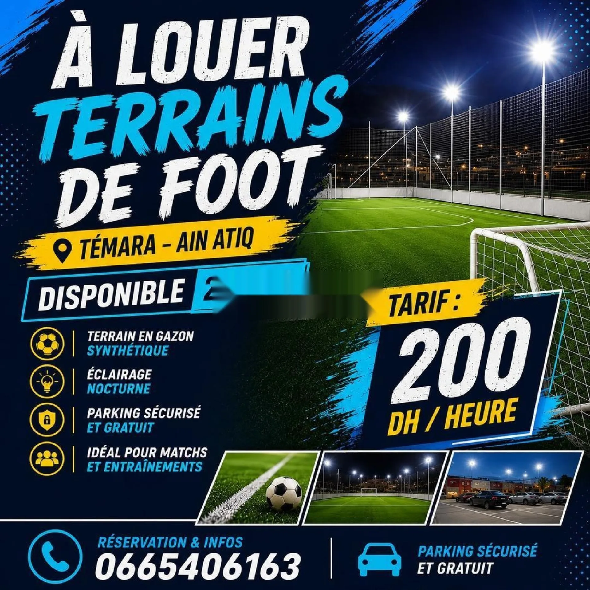 Terrains de foot
