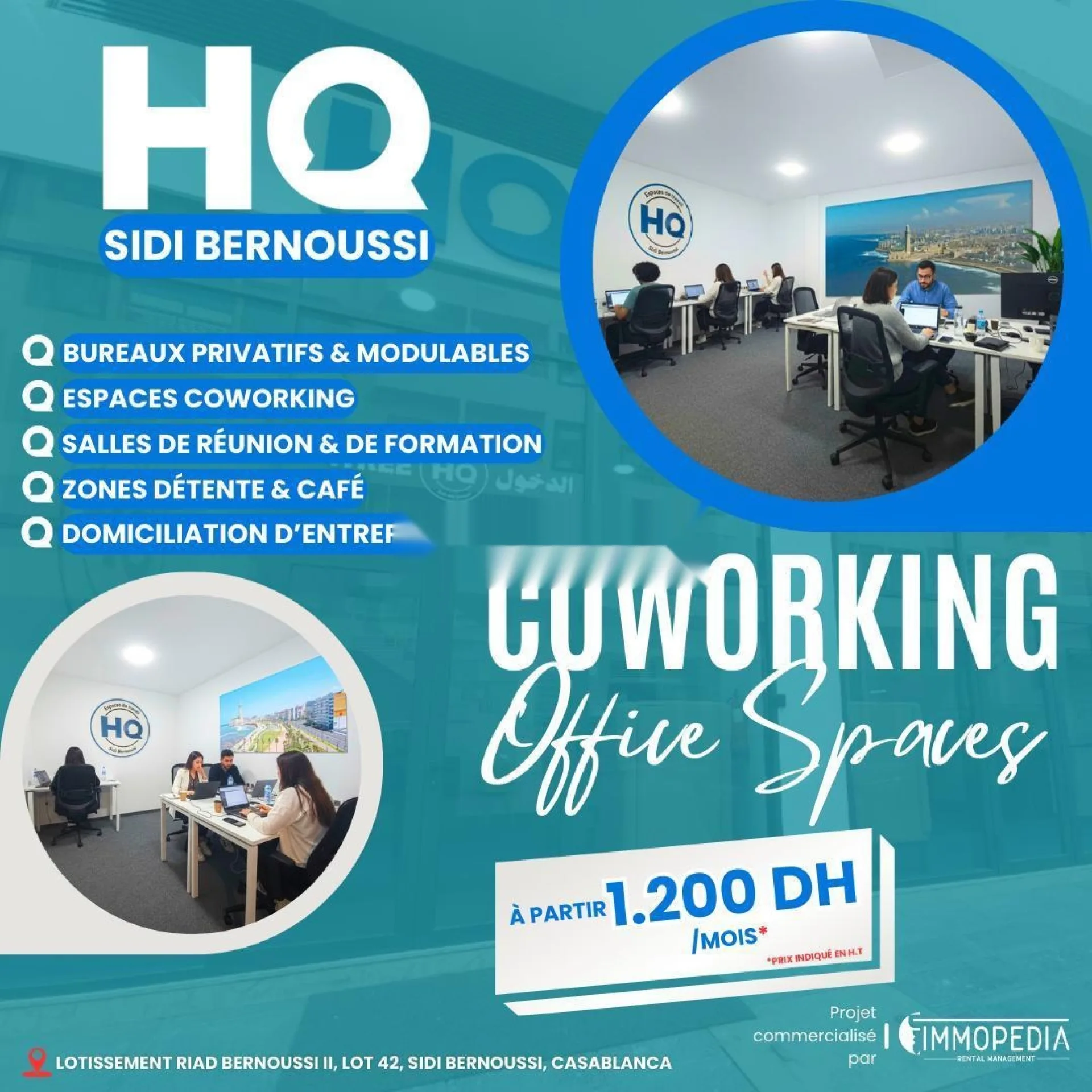 COWORKING HQ SIDI BERNOUSSI