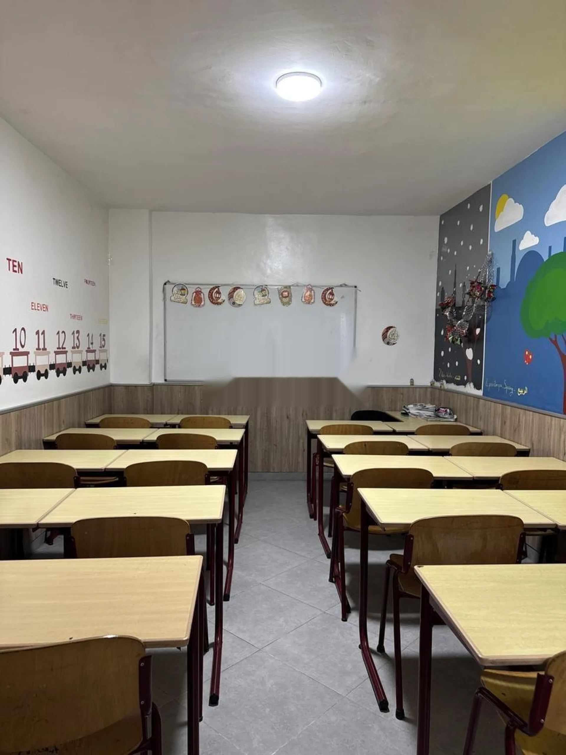 للإيجار - مدرسة مجهزة في بئر الشفا، طنجة