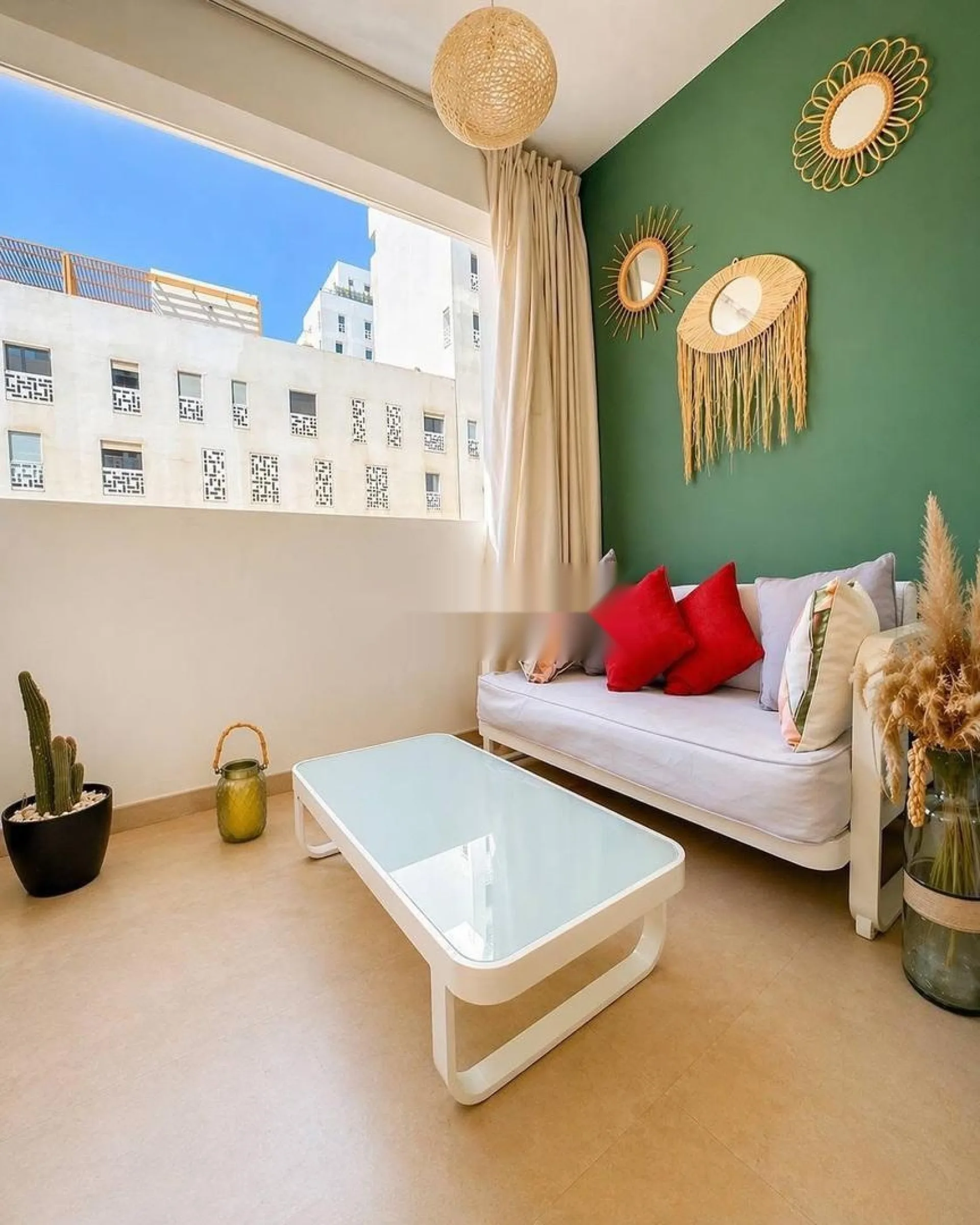 Appartement meublé 2 chambres Avec Terrasse