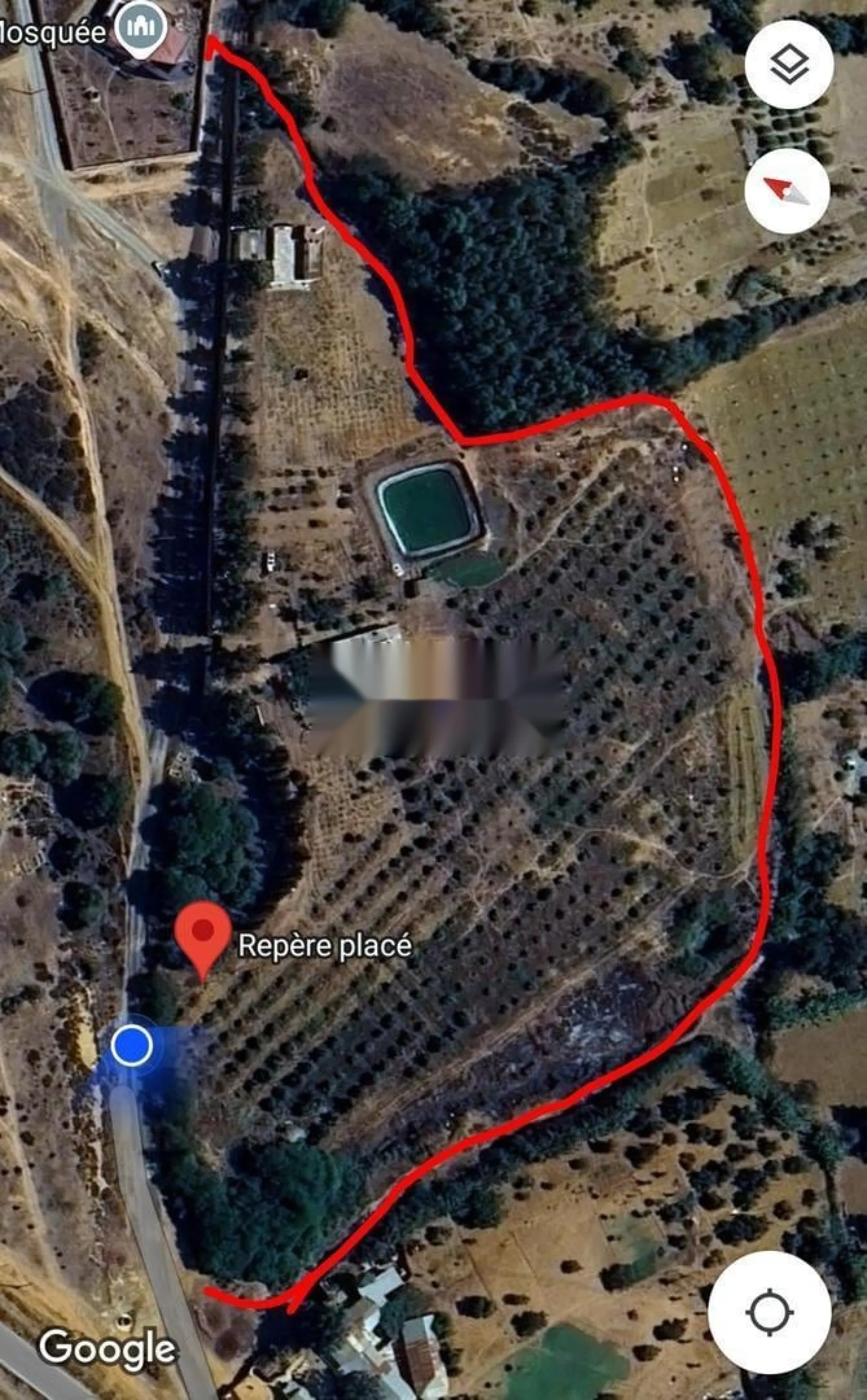 Ferme agricole, ferme agricole près d'Asilah