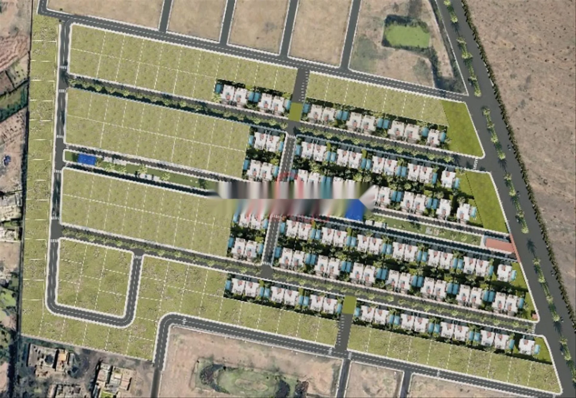 Vente Terrain nu de 516 m2